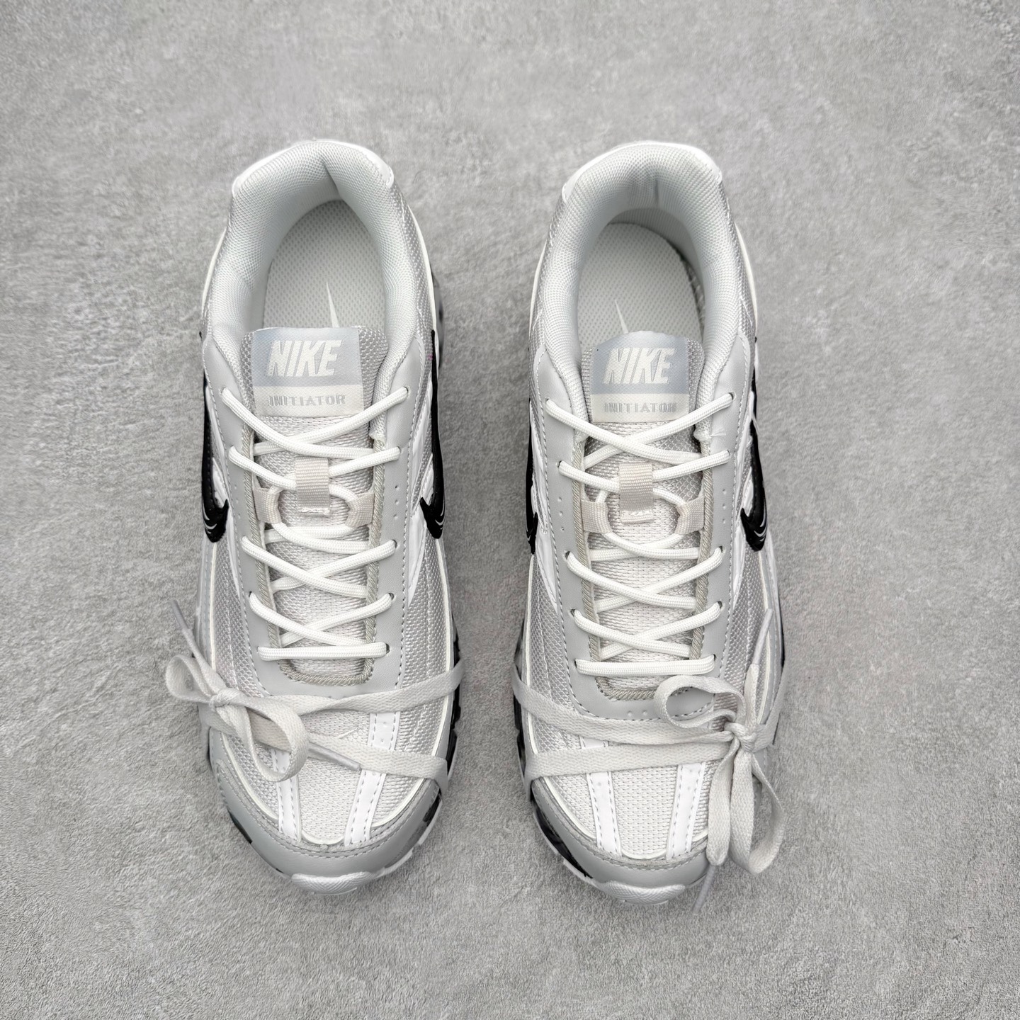 图片[2]-NK Initiator 创始者系列复古老爹鞋运动舒适复古网布合成革减震防滑耐磨低帮休闲跑步鞋 Ins爆火全新韩系古着风 回味经典 采用透气网眼鞋面和支撑覆盖层 自然运动设计的Phlyon中底用于缓冲 BRS 1000碳橡胶外底具有轻质柔韧性 牵引力和耐用性 尺码：36 36.5 37.5 38 38.5 39 40 40.5 41 42 42.5 43 44 45-选品中心