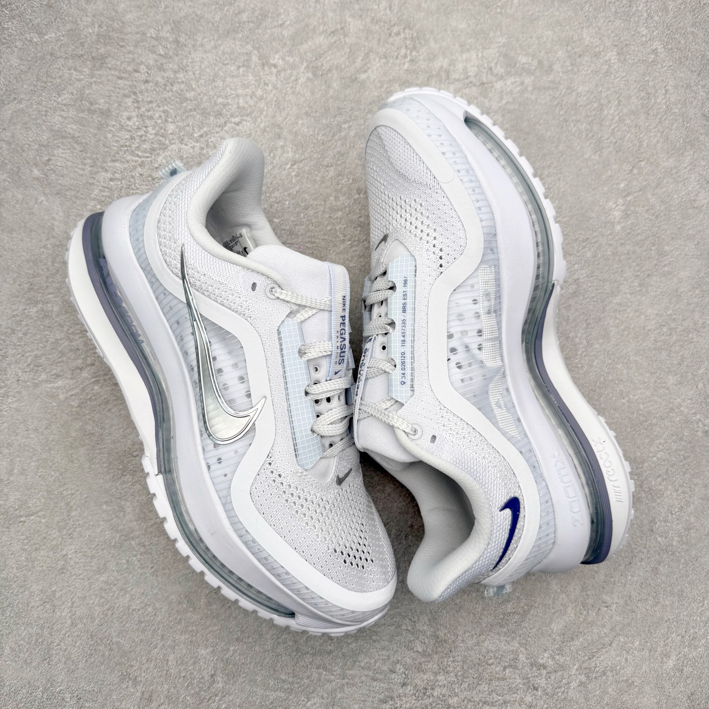 图片[3]-＃纯原 NK Pegasus Premium 飞马全掌气垫跑步运动鞋 HQ2593-006 气垫的究极进化 NIKE 2025S 新王炸 • 在特有Air科技加持下，耐克带来全新Pegasus Premium。这款跑鞋在传承耐克飞马（Pegasus）系列标志性的缓震功能的同时，将首次搭载耐克的塑型可视化Air Zoom气垫单元。• 塑型Air Zoom气垫单元贴合脚部的自然轮廓，帮助跑者在从后跟到脚趾的过渡中能够有效传递力量，带来一种前所未有的轻盈、顺畅回馈体验。中底采用ZoomX泡绵，后跟则使用ReactX泡绵，为跑者提供稳定流畅的推进感。• 塑型可视化Air Zoom气垫单元和精心配置的泡绵组合，让Pegasus Premium成为耐克飞马系列中颇具能量回馈的鞋款。• 全新Pegasus Premium不仅展示了耐克势头强劲的创新周期，证明了其特有的Air科技的强大实力，更体现了耐克倾听和服务运动员的能力。尺码：36 36.5 37.5 38 38.5 39 40 40.5 41 42 42.5 43 44 44.5 45-选品中心