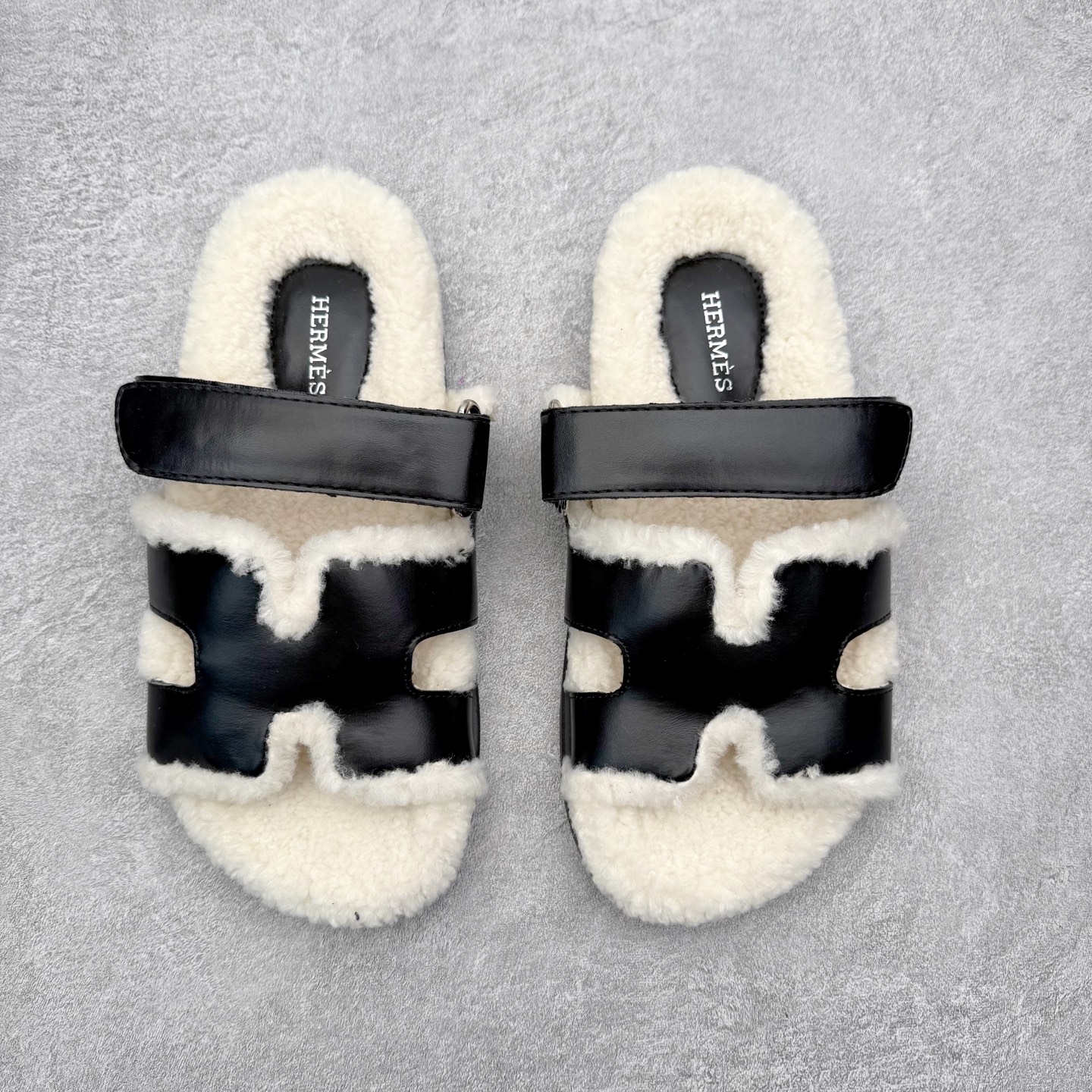 图片[2]-爱马仕经典爆款二舅羊毛拖火爆来袭 小红书爆款 秋冬穿搭必单品居家 出街百搭时尚超洋气配色极其丰富多彩 行走的托斯卡纳风 TPR防滑大底超轻盈 上脚超舒适无束缚感 尺码：35 36 37 38 39 40-选品中心