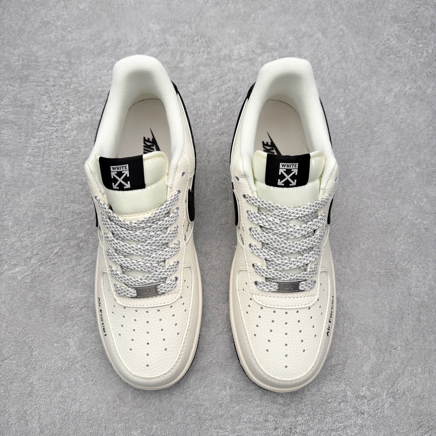 图片[2]-NK Air Force 1´07 Low 空军一号低帮百搭休闲运动板鞋 SM6668-117 柔软、弹性十足的缓震性能和出色的中底设计 横跨复古与现代的外型结合 造就出风靡全球 三十多年的Force 1 直到今天还深受青睐 实拍调校N版已经零色差零失真 百分百还原实物色彩所见即所得 不存在货不对板色差等低级问题 选购参考实物拍摄 不混卖不参货 只用心做好货严格选品 承诺混一赔十 尺码：36 36.5 37.5 38 38.5 39 40 40.5 41 42 42.5 43 44 44.5 45-选品中心