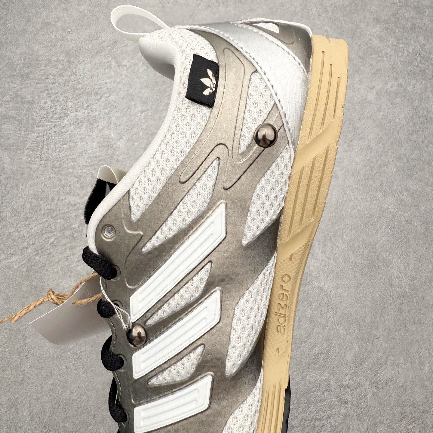 图片[7]-SONG FOR THE MUTE x AD originals Adizero PR SFTM-006 联名款舒适百搭透气跑步鞋 男女同款 实拍调校N版已经零色差零失真 百分百还原实物色彩所见即所得 不存在货不对板色差等低级问题 选购参考实物拍摄 不混卖不参货 只用心做好货严格选品 承诺混一赔十 尺码：36 36.5 37.5 38 38.5 39 40 40.5 41 42 42.5 43 44 44.5 45-选品中心