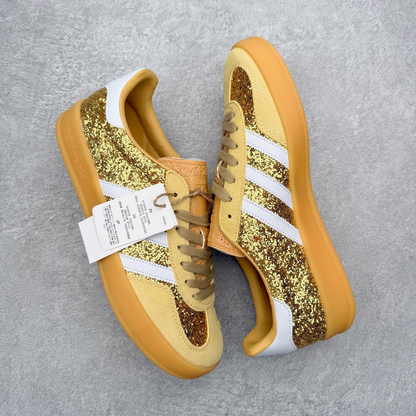 图片[3]-AD Gazelle Indoor Trainers 羚羊内训系列低帮复古百搭休闲运动德训风板鞋 JR1266 90年代经典的复刻版！自60年代以足球训练鞋面世以来,Gazelle就以其经典设计席卷全球。1991年版本的复刻,再造经典Gazelle。采用皮革打造,搭配浊色细节,让这款经典更加简约。尺码：36 36⅔ 37⅓ 38 38⅔ 39⅓ 40 40⅔ 41⅓ 42 42⅔ 43⅓ 44⅓ 44⅔ 45-选品中心