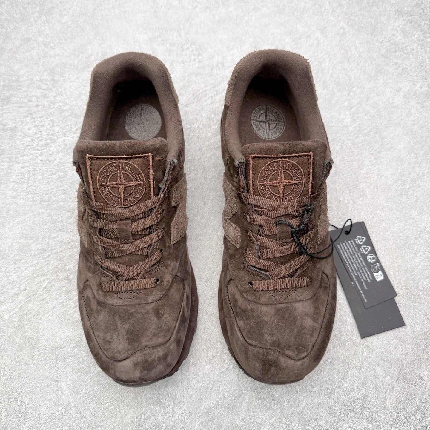 图片[2]-STONE ISLAND x New Balance NB 574 LEGACY Ghost 石头岛联名款新百伦复古运动跑步鞋 男女同款 尺码：36 36.5 37.5 38 38.5 39.5 40 40.5 41.5 42 42.5 43 44 45-选品中心