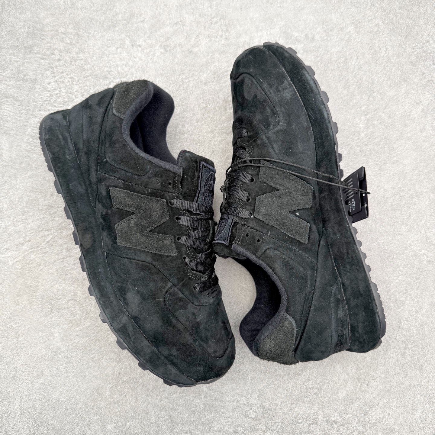 图片[3]-STONE ISLAND x New Balance NB 574 LEGACY Ghost 石头岛联名款新百伦复古运动跑步鞋 男女同款 尺码：36 36.5 37.5 38 38.5 39.5 40 40.5 41.5 42 42.5 43 44 45-选品中心