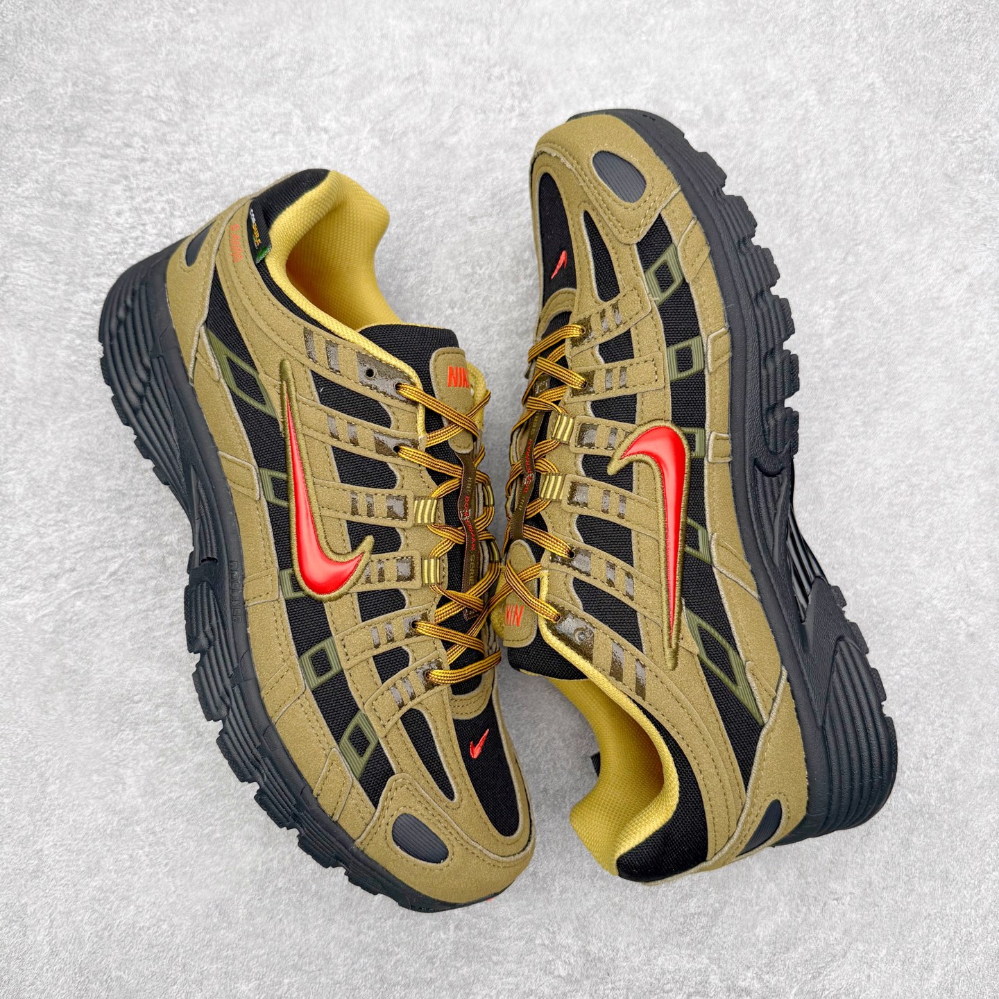 图片[3]-NK P-6000 系列低帮复古老爹风休闲运动舒适慢跑鞋 IH9064-300 融合 Pegasus 过往运动鞋设计 助力 21 世纪早期跑步运动跃升时尚新高度 采用透气网眼布、运动风格线条和耐穿覆面 兼具吸睛外观和舒适感受 中底泡绵以田径赛道为灵感 打造厚实设计 缔造出众缓震性能 尺码：36 36.5 37.5 38 38.5 39 40 40.5 41 42 42.5 43 44 44.5 45-选品中心