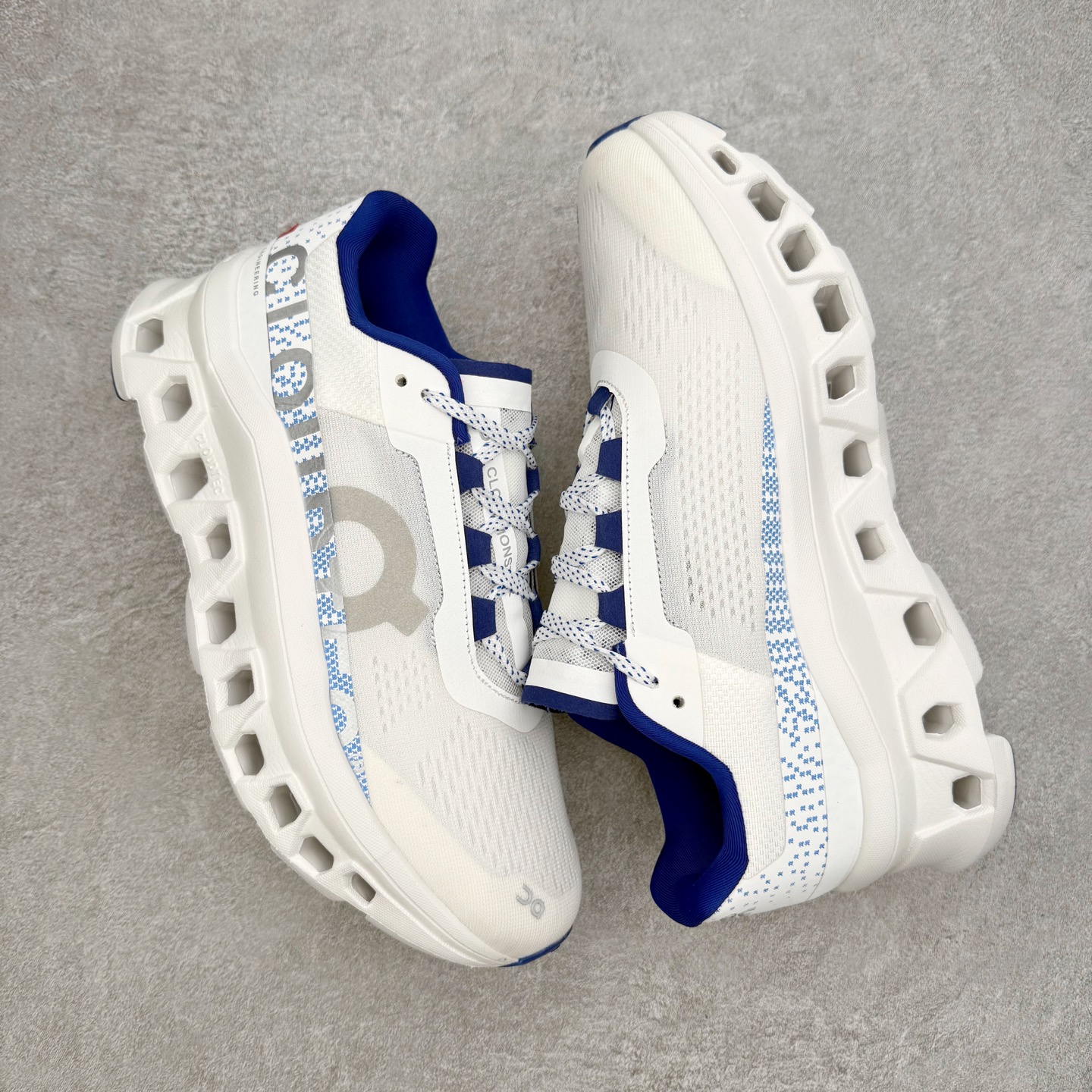 图片[3]-On昂跑 Cloudmonster 舒适 织物防滑透气回弹 低帮 休闲长跑城市通勤跑步鞋 此运动品牌 开创于2010年 缓震着陆、强效回弹、轻柔质感的设计构思始终是ON研制关键 与此同时基于“为全球提供革新性的跑步感受”信念 陆续推出了多款跑鞋及其以专业运动人体跑步工程学为设计关键的功能性跑步服饰设备 让跑者不费力气地畅快畅跑 尺码：36 36.5 37.5 38 38.5 39 40 40.5 41 42 42.5 43 44 44.5 45-选品中心