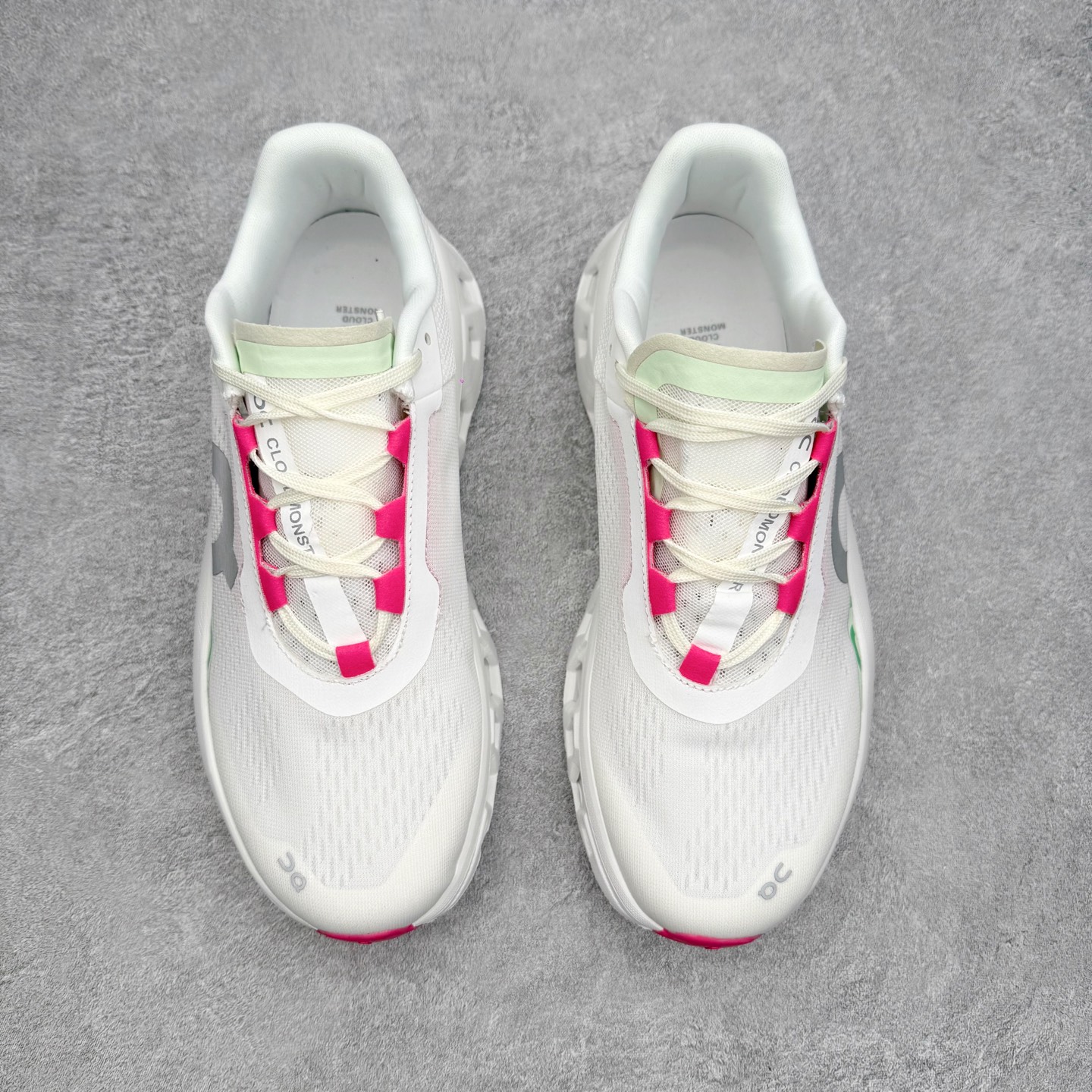 图片[2]-On昂跑 Cloudmonster 舒适 织物防滑透气回弹 低帮 休闲长跑城市通勤跑步鞋 此运动品牌 开创于2010年 缓震着陆、强效回弹、轻柔质感的设计构思始终是ON研制关键 与此同时基于“为全球提供革新性的跑步感受”信念 陆续推出了多款跑鞋及其以专业运动人体跑步工程学为设计关键的功能性跑步服饰设备 让跑者不费力气地畅快畅跑 尺码：36 36.5 37.5 38 38.5 39 40 40.5 41 42 42.5 43 44 44.5 45-选品中心