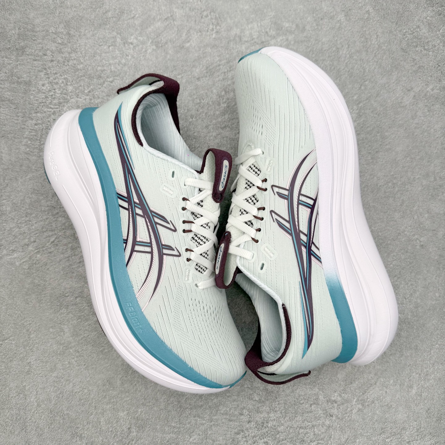 图片[3]-Asics GEL-Nimbus 28 亚瑟士缓震跑鞋 近年复古风潮的势头很旺 ASICS一直坚信保持身体的健康与活力是打造健康快乐的生活方式的最佳途径 ASICS为复古鞋型注入新设计 为玩家的街头穿搭提供了更多可能 GEL-NIMBUSTM9运动鞋最初是为中立和仰卧跑步者设计的长距离训练器 采用原始材料和关键细节重新设计 其Y2K时代的工业外观也被大胆的对比和色块所抵消 尺码：36 36.5 37.5 38 38.5 39 40 40.5 41.5 42 42.5 43.5 44 44.5 45-选品中心