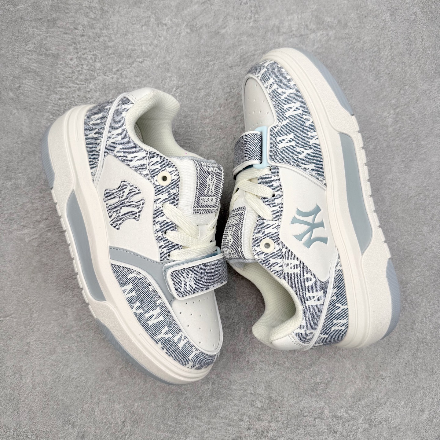 图片[3]-MLB Chunky Liner Basic 复古印花学长鞋系列低帮轻量增高厚底百搭休闲运动慢跑鞋板鞋 Korea韩国联名NY美国榄球纽约洋基队限定 韩国代购专供 全套原楦原纸板原厂数据开发 正确中底拉帮中底网布细节 平台代购专供 左脚内置芯片 韩国代购吊牌标贴 独家一比一RB+MD组合大底 高频后跟小人Logo精准对位立体饱满 正确网布加超迁鞋面 转印中底走线紧密 转印Logo工艺表层防刮不掉色 尺码：35 36 36.5 37.5 38 38.5 39 40 40.5 41 42 42.5 43 44 45-选品中心