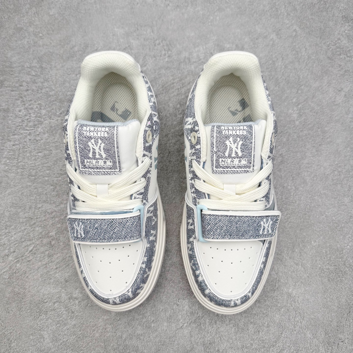 图片[2]-MLB Chunky Liner Basic 复古印花学长鞋系列低帮轻量增高厚底百搭休闲运动慢跑鞋板鞋 Korea韩国联名NY美国榄球纽约洋基队限定 韩国代购专供 全套原楦原纸板原厂数据开发 正确中底拉帮中底网布细节 平台代购专供 左脚内置芯片 韩国代购吊牌标贴 独家一比一RB+MD组合大底 高频后跟小人Logo精准对位立体饱满 正确网布加超迁鞋面 转印中底走线紧密 转印Logo工艺表层防刮不掉色 尺码：35 36 36.5 37.5 38 38.5 39 40 40.5 41 42 42.5 43 44 45-选品中心