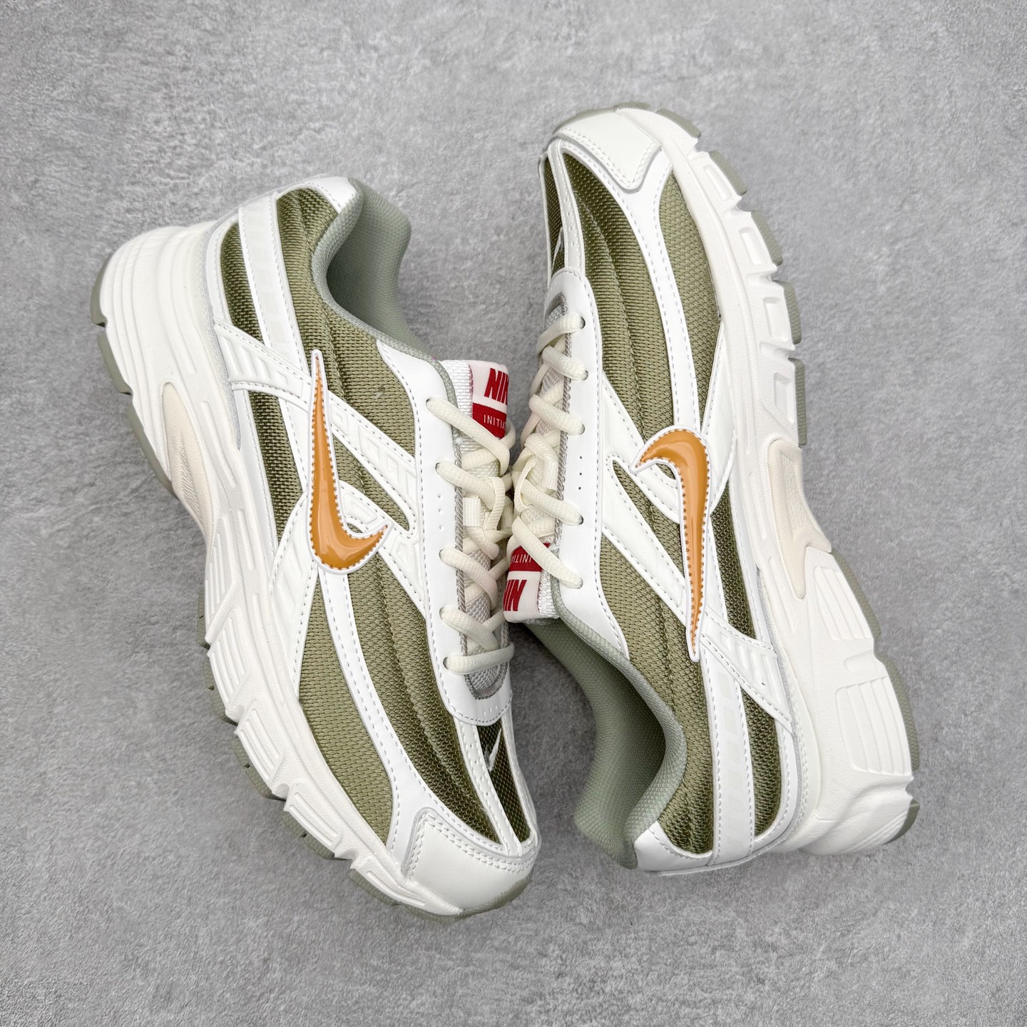 图片[3]-NK Initiator 创始者系列复古老爹鞋运动舒适复古网布合成革减震防滑耐磨低帮休闲跑步鞋 Ins爆火全新韩系古着风 回味经典 采用透气网眼鞋面和支撑覆盖层 自然运动设计的Phlyon中底用于缓冲 BRS 1000碳橡胶外底具有轻质柔韧性 牵引力和耐用性 尺码：36 36.5 37.5 38 38.5 39 40 40.5 41 42 42.5 43 44 45-选品中心