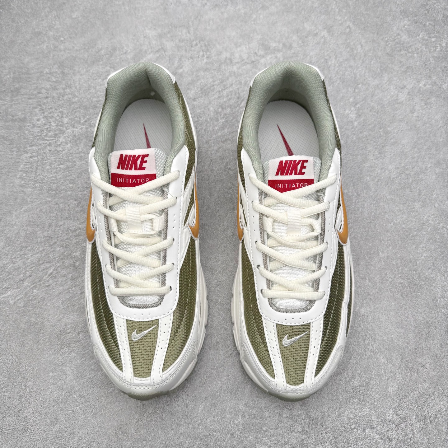 图片[2]-NK Initiator 创始者系列复古老爹鞋运动舒适复古网布合成革减震防滑耐磨低帮休闲跑步鞋 Ins爆火全新韩系古着风 回味经典 采用透气网眼鞋面和支撑覆盖层 自然运动设计的Phlyon中底用于缓冲 BRS 1000碳橡胶外底具有轻质柔韧性 牵引力和耐用性 尺码：36 36.5 37.5 38 38.5 39 40 40.5 41 42 42.5 43 44 45-选品中心