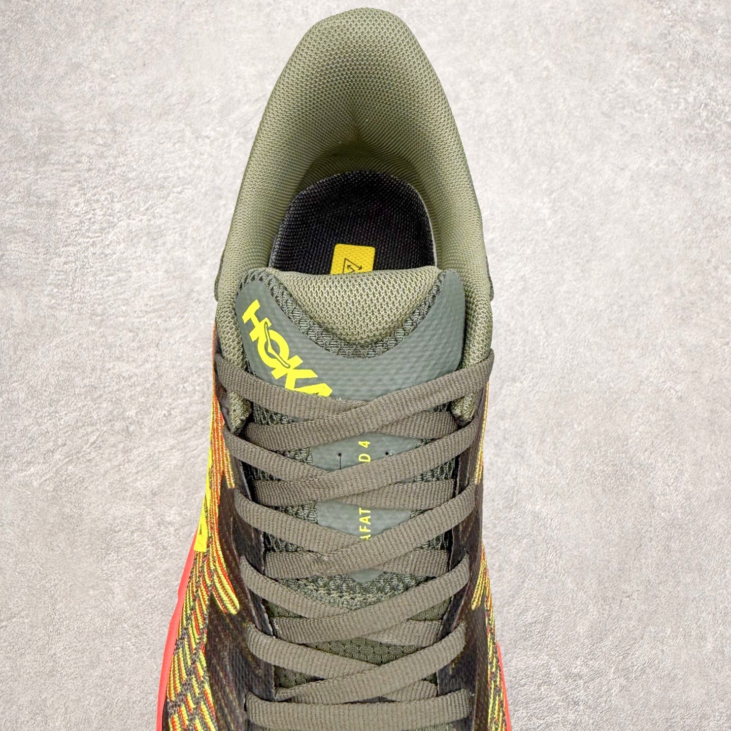 图片[5]-HOKA ONE ONE Mafate Speed 4 飞速玛法特4代系列低帮轻量户外越野休闲运动慢跑鞋 HOKA ONE ONE是来自美国的跑步鞋知名品牌，创立于2009年，始终致力于为所有跑者提供更新、更好的跑步装备。相比常规跑鞋，HOKA ONE ONE特别研发使用性能独特的几何形跑鞋中底，此种鞋底更厚、更高、回弹性也更好，除了卓越的缓冲性能，它还能为各种阶段的跑者带来更具动感、更加稳定的跑步体验。HOKAONE ONE从设计之初就清楚意识到，要保证跑者步幅的均匀一致，双脚自然而然的运动至关重要。尺码：36 36.5 37.5 38 39 40 40.5 41 42 42.5 43 44 45 46-选品中心