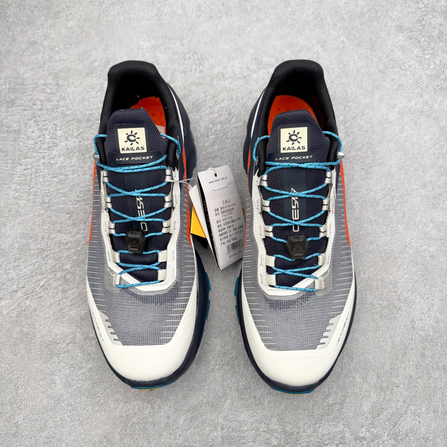 图片[2]-＃K版 KAILAS FUGA EX330 25款长距离跑山 时尚舒适跑步鞋 KAILAS凯乐石品牌是全球三大全系攀登品牌之一，于2003年创立于中国广州，致力于为有攀登梦想的户外运动员及爱好者，研发制造功能性专业装备，满足他们在极限环境下安全舒适的需求，凯乐石专注于科技面料的开发及专业功能设计，产品线覆盖登山、攀岩、徒步、越野跑山、露营、旅行等多项户外运动，通过运动员的测试反馈，不断进化迭代，产品荣获国内外大奖71座，发明专利21个，更突破性的自主研发攀登器械，打造出中国的攀登硬实力。实拍调校N版已经零色差零失真 百分百还原实物色彩所见即所得 不存在货不对板色差等低级问题 选购参考实物拍摄 不混卖不参货 只用心做好货严格选品 承诺混一赔十 尺码：36 36.5 37.5 38 38.5 39 40 40.5 41 42 42.5 43 44 44.5 45-选品中心