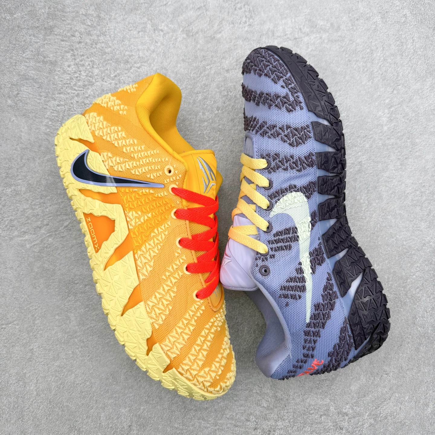 图片[3]-NK JA3 EP 莫兰特三代低帮篮球鞋 以鲜艳明亮的色调脱颖而出。鞋舌上醒目地展示着 “ JA ” 标志，而后跟上的 “ 12 ：AM ” 则以独特的设计呈现。鞋头和鞋舌采用透气运动网布制成，确保舒适耐用。在第一款鞋型的基础上进行了重大升级，采用更为挺拔的鞋口设计，为脚踝带来更佳的包裹与支撑感。侧面独特波纹纹理细节，打破了单调，赋予鞋子灵动与活力的视觉体验。中底部分巧妙借鉴了科比 5 的经典元素，融入斑点细节，增强了整体美学吸引力。实拍调校N版已经零色差零失真 百分百还原实物色彩所见即所得 不存在货不对板色差等低级问题 选购参考实物拍摄 不混卖不参货 只用心做好货严格选品 承诺混一赔十 尺码：40 40.5 41 42 42.5 43 44 44.5 45 46-选品中心