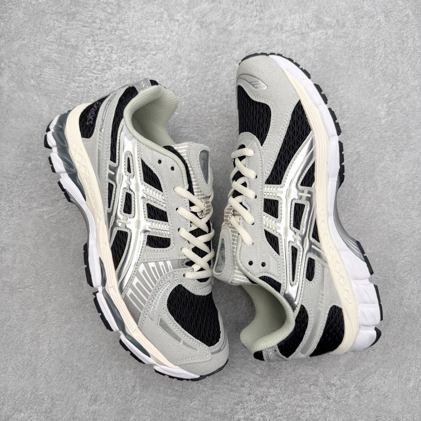 图片[3]-Asics Gel Kayano 12.1 亚瑟士卡亚诺12.1代系列低帮轻量缓震休闲运动跑步鞋 采用环保太空合成革配合透气网眼布鞋面材质 中底3D可视GEL缓震胶效果 升级EVA全新缓震中底部位科技组合耐磨橡胶外底片 尺码：36 37 37.5 38 39 39.5 40.5 41.5 42 42.5 43.5 44 44.5 45-选品中心