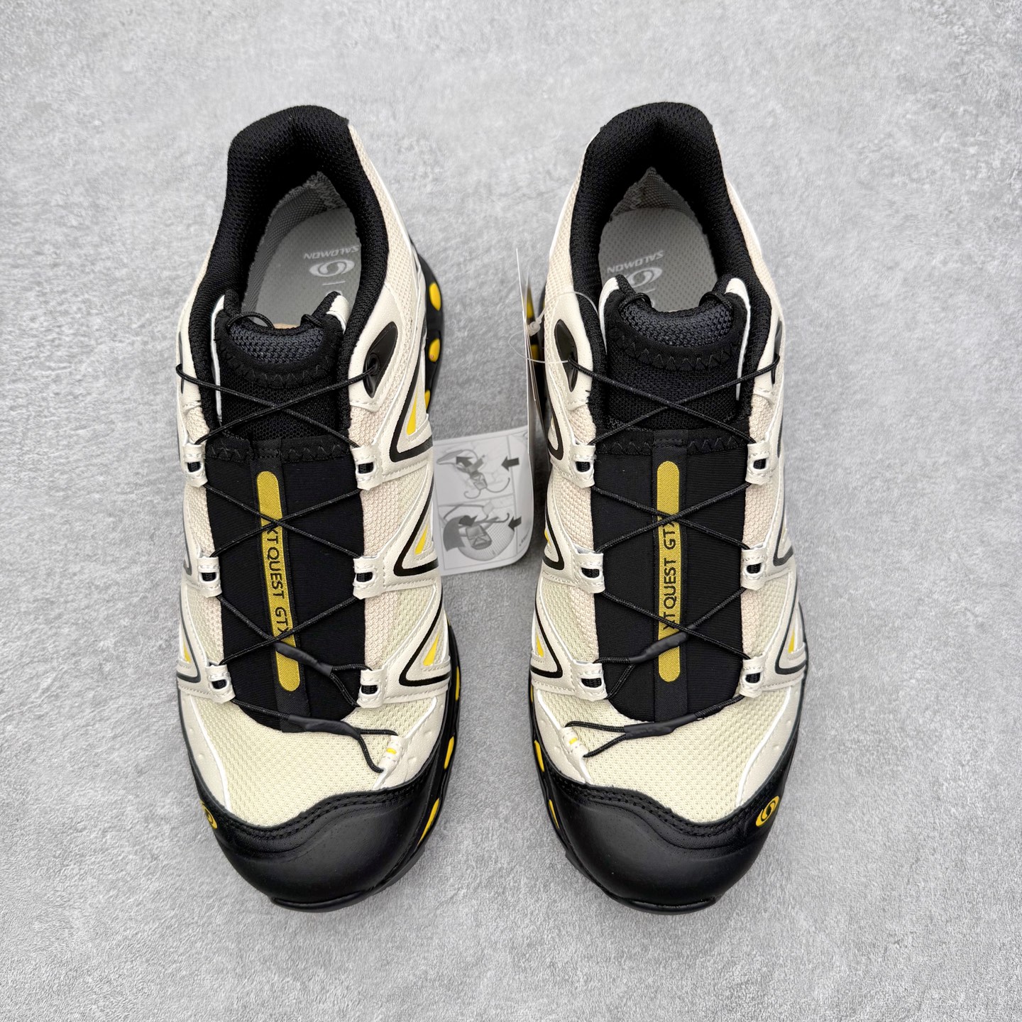 图片[2]-＃绿X/GX Salomon XT-QUEST ADV 萨洛蒙潮流越野机能户外功能鞋 纯原外贸平台特供订单 耗时半年巨作 全套原纸板楦头开发 原厂特供网布配套加持 确保原汁原味 完美呈现版型 原档数据独家私模五层组合大底 男女鞋同步官方开发至46.5 原装Ortholite轻量化鞋垫 中底布带钢印编号 原厂TPU锁扣 进口港宝加持 后跟自然饱满 还原公司包裹性 基于 SALOMON 初代 XT 鞋身造型并搭载 4D ADVANCED CHASSIS™ 大底打造而成 为这款 XT-QUEST 带来了多项足部控制与保护等功能性 如在运动过程中控制左右晃动的过程而提高稳定性、改善长途越野过程中足中到足尖的过渡、提高感知岩石的精确度以抵抗尖锐物体对脚底的伤害以及采用动态缓冲来增强穿着舒适感 从而减轻疲劳感 使 XT-QUEST 成为一双舒适且安全的户外之履 尺码：36 36.5 37.5 38 38.5 39 40 40.5 41 42 42.5 43 44 44.5 45 46 46.5-选品中心