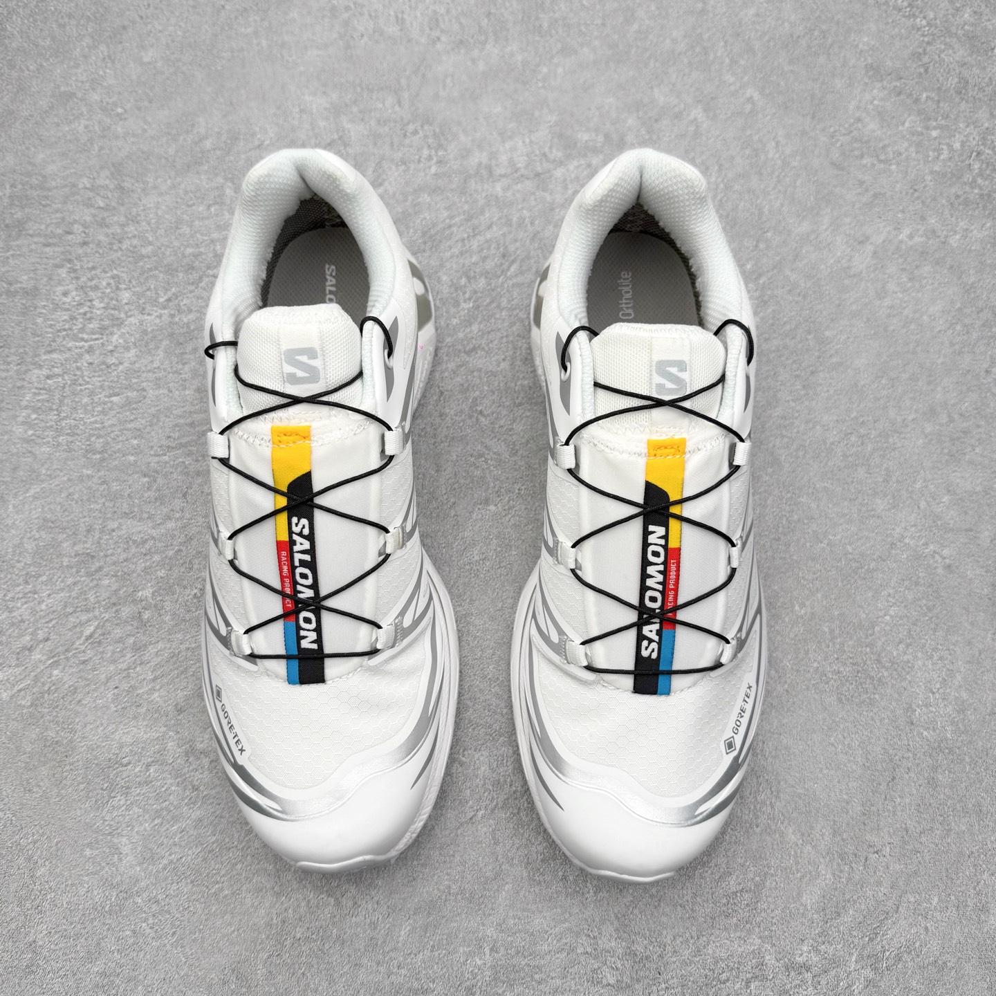 图片[2]-＃绿X/GX Salomon XT-6 萨洛蒙复古潮流户外机能登山跑鞋 纯原外贸平台特供订单 耗时半年巨作 全套原纸板楦头开发 原厂特供网布配套加持 确保原汁原味 完美呈现版型 原档数据独家私模五层组合大底 男女鞋同步官方开发至46.5 原装Ortholite轻量化鞋垫 中底布带钢印编号 原厂TPU锁扣 进口港宝加持 后跟自然饱满 还原公司包裹性 鞋面以“锯齿”状的包裹系统呈现 在基色底之下加入了各种色点缀 将公司的最新技术和时尚前卫的造型融入耐用的长跑款式中 鞋面由 TPU 薄膜制成 并焊接在高耐磨网眼上 使其既时尚又坚固 由 ACS底盘支撑 可增强稳定性和支撑力 以及由橡胶凸耳 Contragrip外底覆盖的 EVA 缓冲中底 旨在应对崎岖的地形 鞋舌上的彩色Salomon 标签、Quicklace 系统以及鞋头、鞋舌和鞋跟上的附加品牌使细节更加完美 让穿着者可以轻松驾驭户外与通勤下的任何运动生活场景 无缝鞋身户外随意纵横 颜值与脚感兼备 出街通勤 绝对非常吸睛 你值得拥有 尺码：36 36.5 37.5 38 38.5 39 40 40.5 41 42 42.5 43 44 44.5 45 46 46.5 注意：偏小1码-选品中心