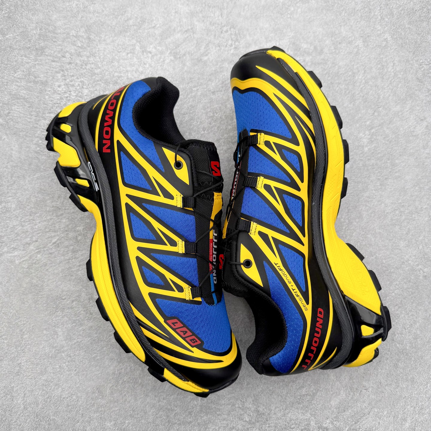 图片[3]-＃绿X/GX Salomon XT-6 萨洛蒙复古潮流户外机能登山跑鞋 纯原外贸平台特供订单 耗时半年巨作 全套原纸板楦头开发 原厂特供网布配套加持 确保原汁原味 完美呈现版型 原档数据独家私模五层组合大底 男女鞋同步官方开发至46.5 原装Ortholite轻量化鞋垫 中底布带钢印编号 原厂TPU锁扣 进口港宝加持 后跟自然饱满 还原公司包裹性 鞋面以“锯齿”状的包裹系统呈现 在基色底之下加入了各种色点缀 将公司的最新技术和时尚前卫的造型融入耐用的长跑款式中 鞋面由 TPU 薄膜制成 并焊接在高耐磨网眼上 使其既时尚又坚固 由 ACS底盘支撑 可增强稳定性和支撑力 以及由橡胶凸耳 Contragrip外底覆盖的 EVA 缓冲中底 旨在应对崎岖的地形 鞋舌上的彩色Salomon 标签、Quicklace 系统以及鞋头、鞋舌和鞋跟上的附加品牌使细节更加完美 让穿着者可以轻松驾驭户外与通勤下的任何运动生活场景 无缝鞋身户外随意纵横 颜值与脚感兼备 出街通勤 绝对非常吸睛 你值得拥有 尺码：36 36.5 37.5 38 38.5 39 40 40.5 41 42 42.5 43 44 44.5 45 46 46.5 注意：偏小1码-选品中心