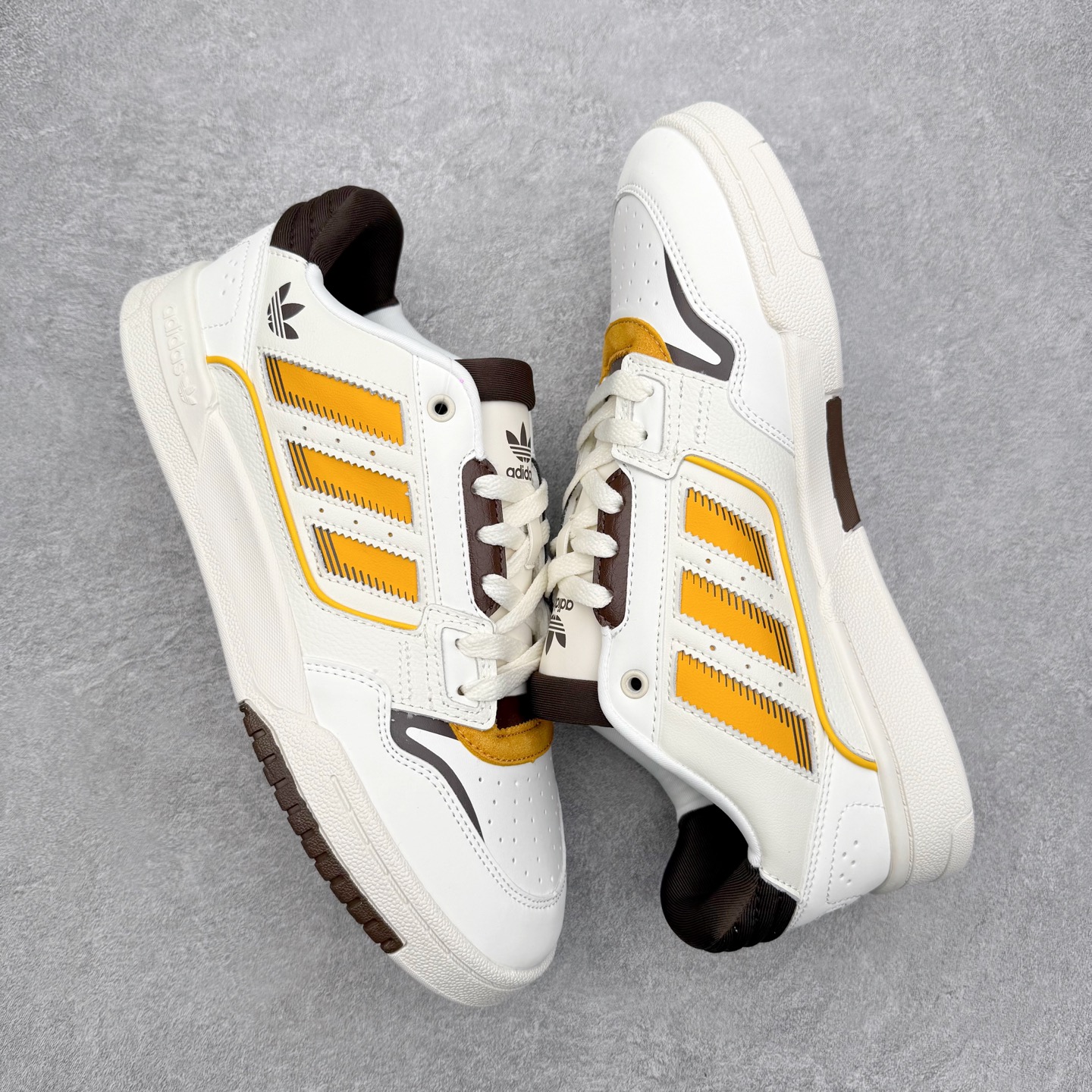 图片[3]-AD Originals 2020 DROP STEP XL三叶草新款 低帮校园休闲运动板鞋 汇聚80和90年代篮球鞋设计含纹理感皮革和绒面革混合鞋面 缀撞色细节 造型复古 搭配加衬及踝鞋领和乙烯乙酸乙烯酯(EVA)插片 脚感舒适 让复古篮球风伴你出 尺码：36 36²/₃ 37¹/₃ 38 38²/₃ 39¹/₃ 40 40²/₃ 41¹/₃ 42 42²/₃ 43¹/₃ 44 44²/₃ 45¹/₃-选品中心