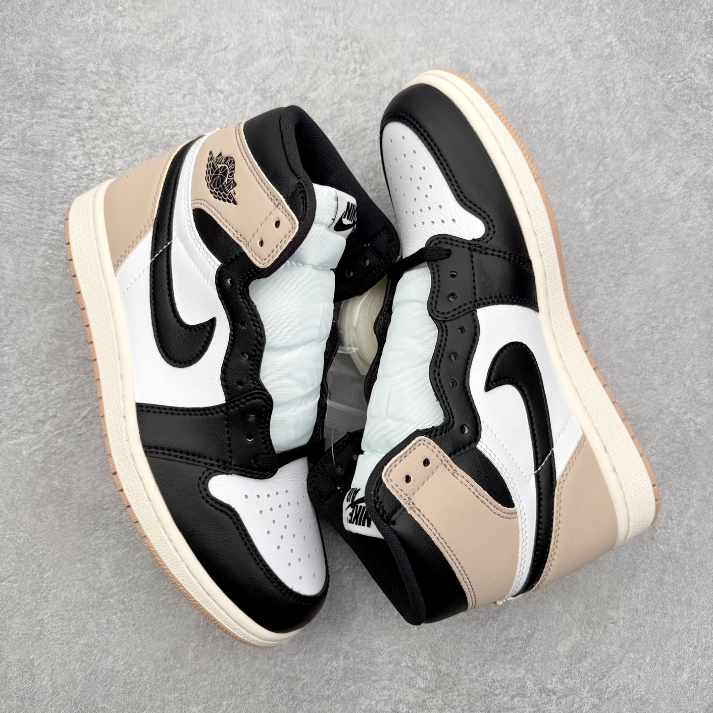 ＃KZ神版莞产 Air Jordan AJ1 Retro High 高帮 棕黑 FD2596-021 外