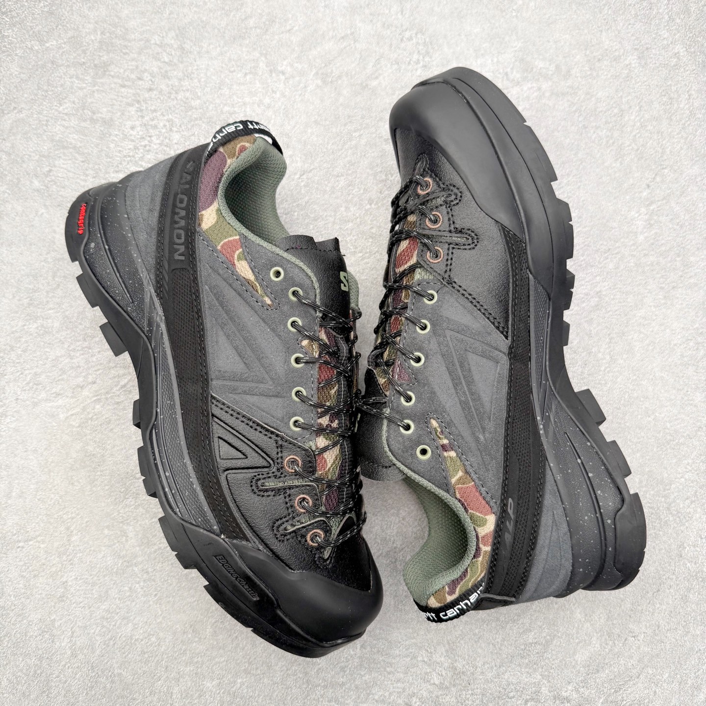 图片[3]-＃绿X/GX SALOMON萨洛蒙 X-ALP ESILL GR10K 舒适百搭防滑低帮户外功能鞋 男女同款 SALOMON诞生于1947年的法国阿尔卑斯山区，全球知名的户外运动品牌。一直致力于推动滑雪、越野跑等山地运动的发展及产品的进步。其产品设计致力于追求创新和发掘产品的性能极限，帮助喜欢自由的人在山地间不断挑战自我。实拍调校N版已经零色差零失真 百分百还原实物色彩所见即所得 不存在货不对板色差等低级问题 选购参考实物拍摄 不混卖不参货 只用心做好货严格选品 承诺混一赔十 尺码：36 36.5 37.5 38 38.5 39 40 40.5 41 42 42.5 43 44 44.5 45 46-选品中心