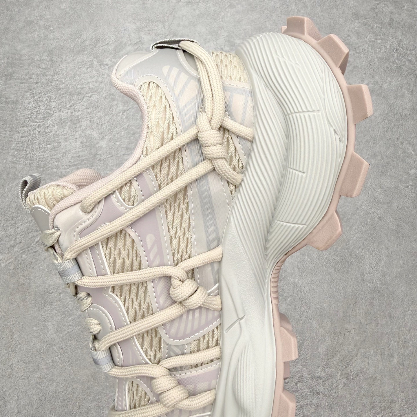 GG-CC赵露思2025新款厚底增高休闲运动老爹鞋系列 广东大厂出品 7CM厚底增高 星河粒子 银白粉色