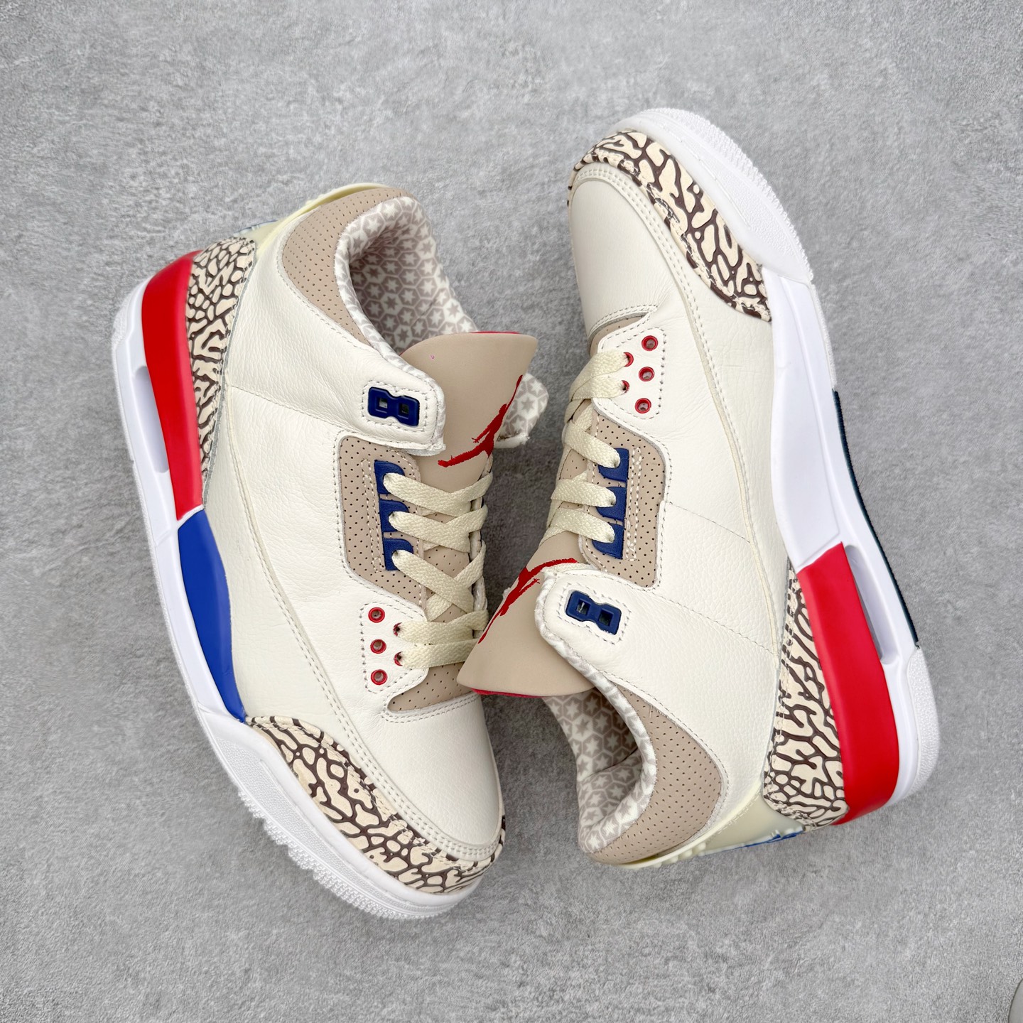 ＃莞产纯原福利‼️Air Jordan AJ3 Retro 系列 头层皮料加持 大厂出品 原纸板楦头开发