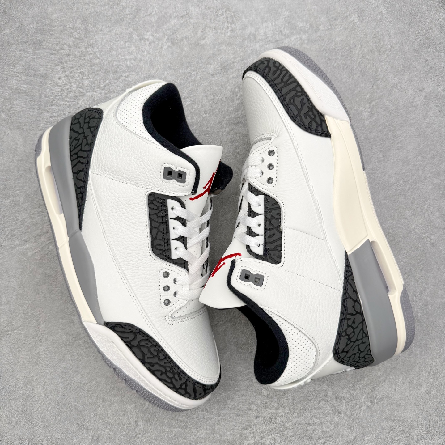 ＃莞产纯原福利‼️Air Jordan AJ3 Retro 系列 头层皮料加持 大厂出品 原纸板楦头开发