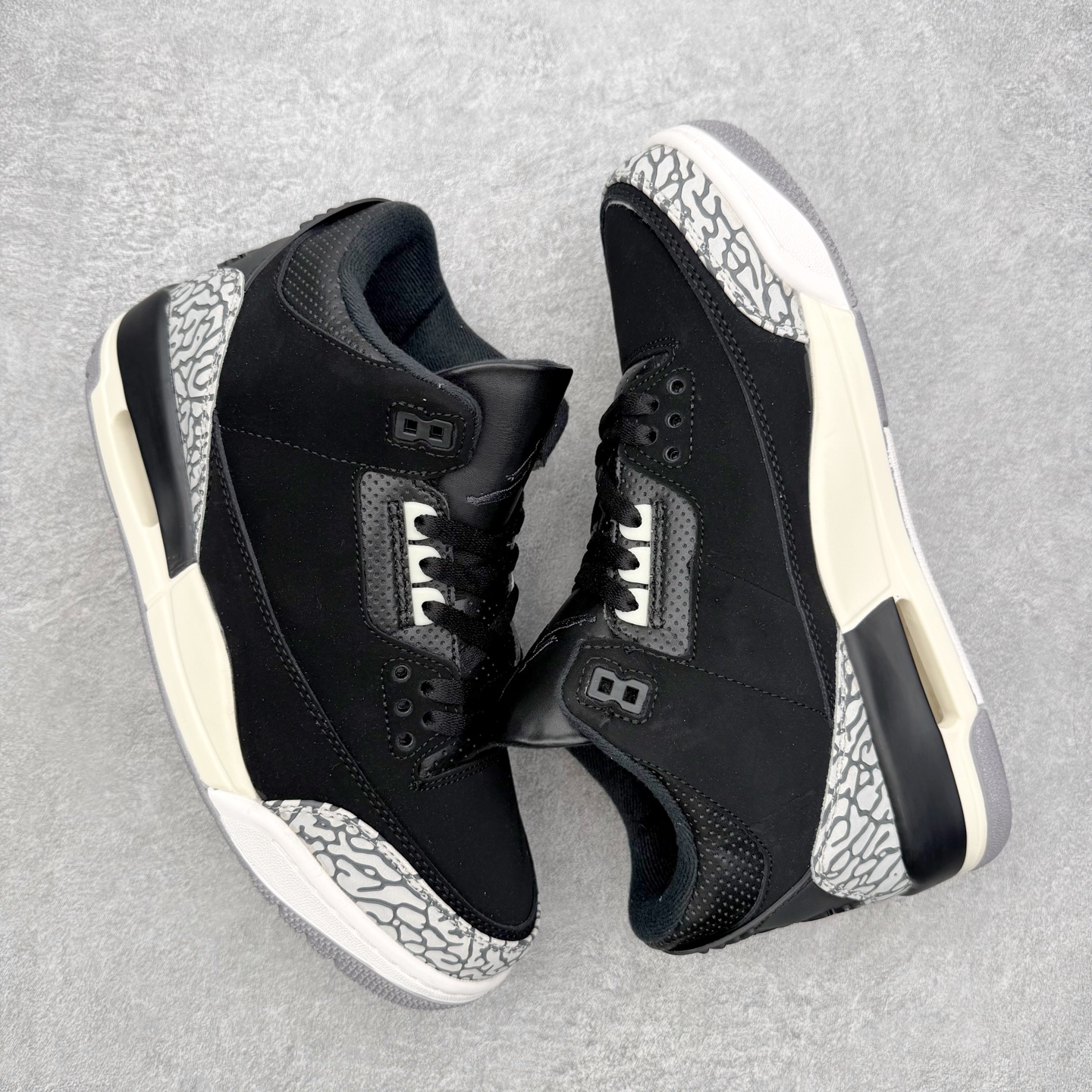 ＃莞产纯原福利‼️Air Jordan AJ3 Retro 系列 头层皮料加持 大厂出品 原纸板楦头开发