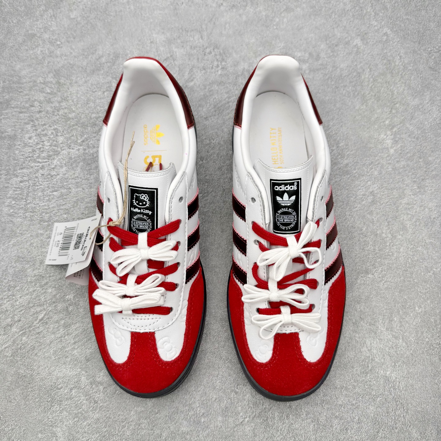 图片[2]-＃HZ AD Original Gazelle Indoor Trainers 瞪羚室内鞋系列低帮复古百搭休闲运动德训风板鞋 II0013 口碑大厂出品 全网最全AD系列 品控大底版型不断改良更新 全套原纸板楦头开发 确保原汁原味 完美呈现桑巴版型 长期补货超性价比特供批次 原厂定制长毛翻毛皮组合环保纤维革鞋面材质 内置环保海玻璃鞋垫 外置RB橡胶大底 产品品控稳定性领先行业 原厂全套原楦原纸板冲刀磨具开发 原厂皮料加持 原厂港宝加持定型后跟R度完美 将复古进行到底 简约流畅 三十年不变经典 这款Gazelle运动鞋 无论面料、配色、质感或设计 都只在重现其1991年原款的经典 皮革鞋面 撞色三条纹和鞋跟标的设计 力求呈现90年代的经典复古风潮 Samba火热的同时 也带动了其它的复古鞋型 Gazelle便是其中一只 Gazelle Indoor拥有包边更宽的T字型鞋头 更好的保护运动员的前掌 浓浓的复古氛围感 非常适合现在流行的Cleanfit风格 尺码：36 36⅔ 37⅓ 38 38⅔ 39⅓ 40 40⅔ 41⅓ 42 42⅔ 43⅓ 44 44⅔ 45-选品中心