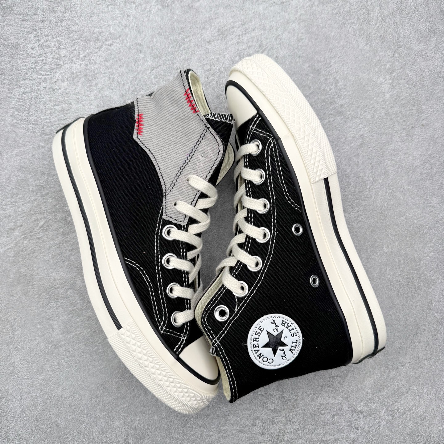 图片[3]-Converse Chuck 1970s 补丁 匡威经典黑色点缀刺绣拼接灯芯绒补丁设计 展现复古街头风格 个性十足 简约不简单 尺码：35 36 36.5 37 37.5 38 39 39.5 40 41 41.5 42 42.5 43 44-选品中心