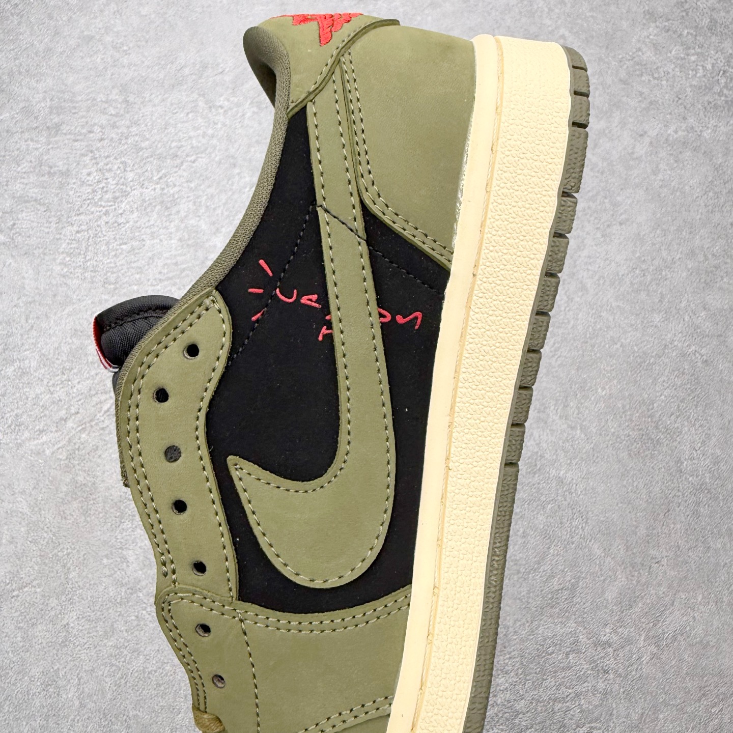 ＃特价福利‼️Travis Scott x Air Jordan AJ1 Low TS联名倒钩低帮系列 