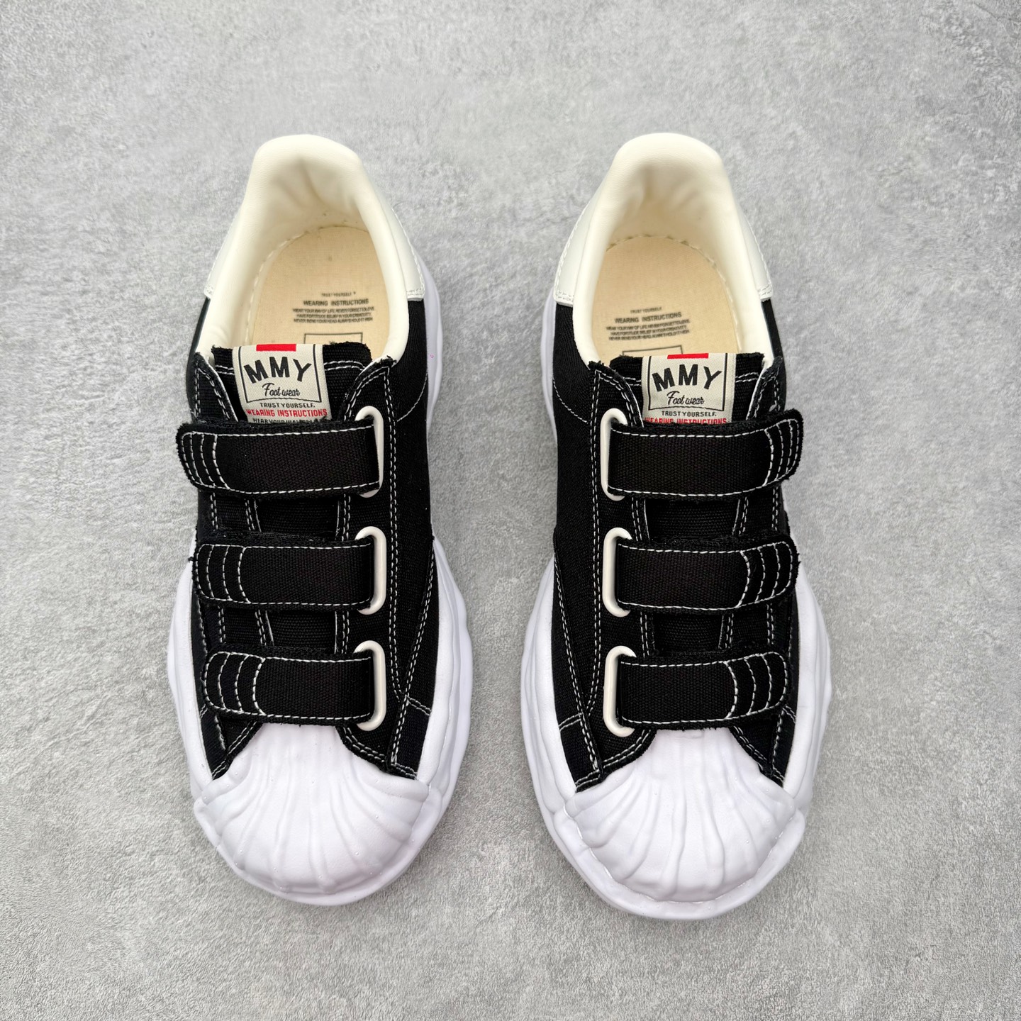 Maison Mihara Yasuhiro Blakey Sneakers 三原康裕贝壳头魔术贴创新溶