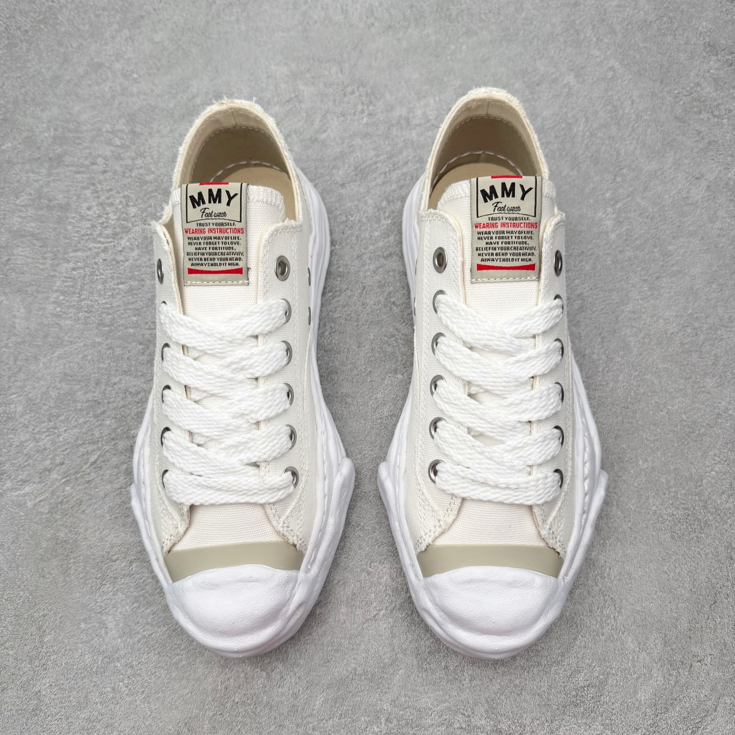 Maison Mihara Yasuhiro Hank Sneakers 三原康裕开口笑创新溶解风变形溶