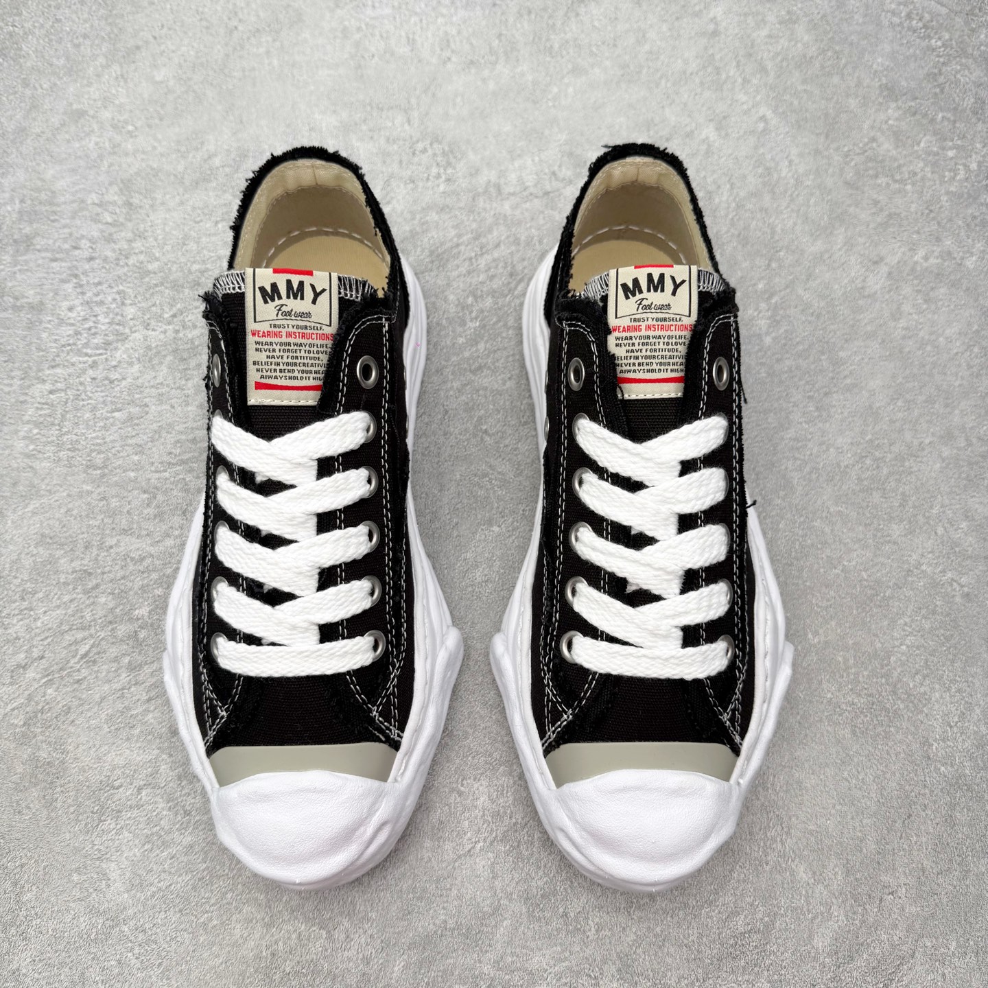 Maison Mihara Yasuhiro Hank Sneakers 三原康裕开口笑创新溶解风变形溶