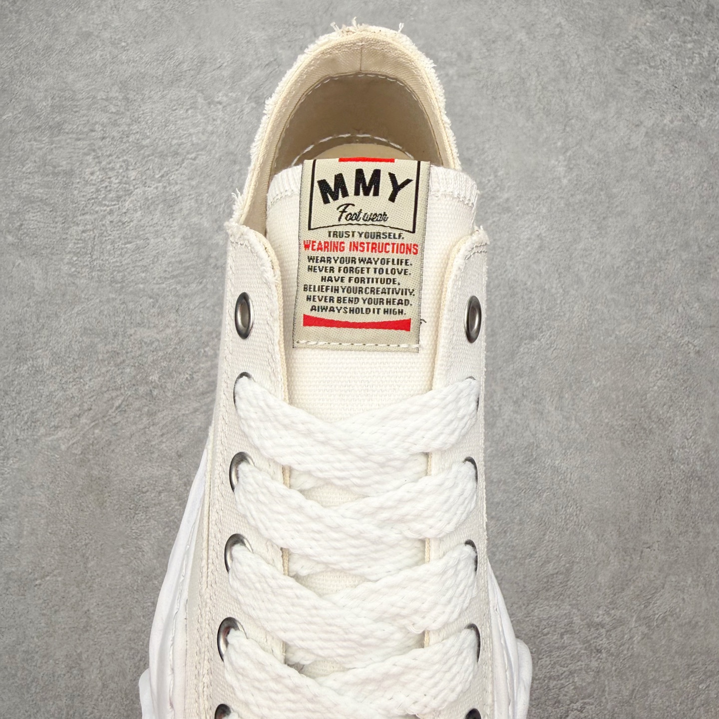 Maison Mihara Yasuhiro Hank Sneakers 三原康裕开口笑创新溶解风变形溶