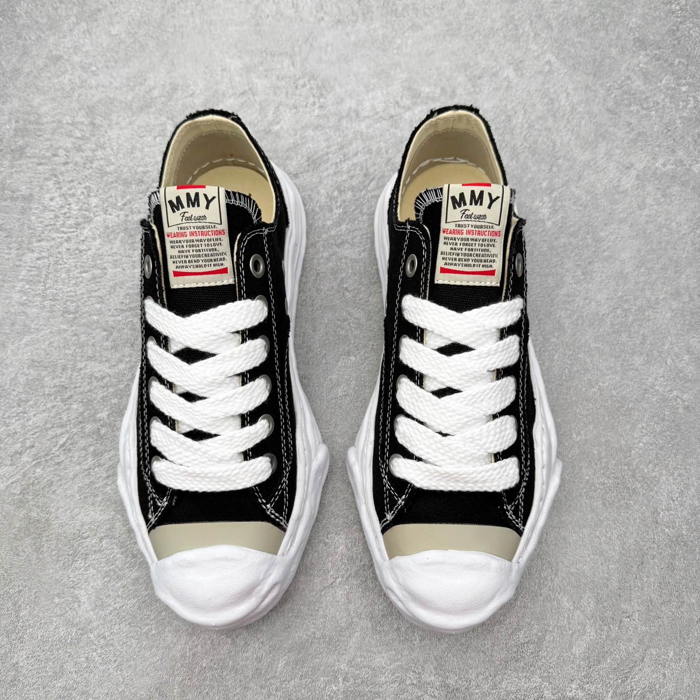 Maison Mihara Yasuhiro Hank Sneakers 三原康裕开口笑创新溶解风变形溶