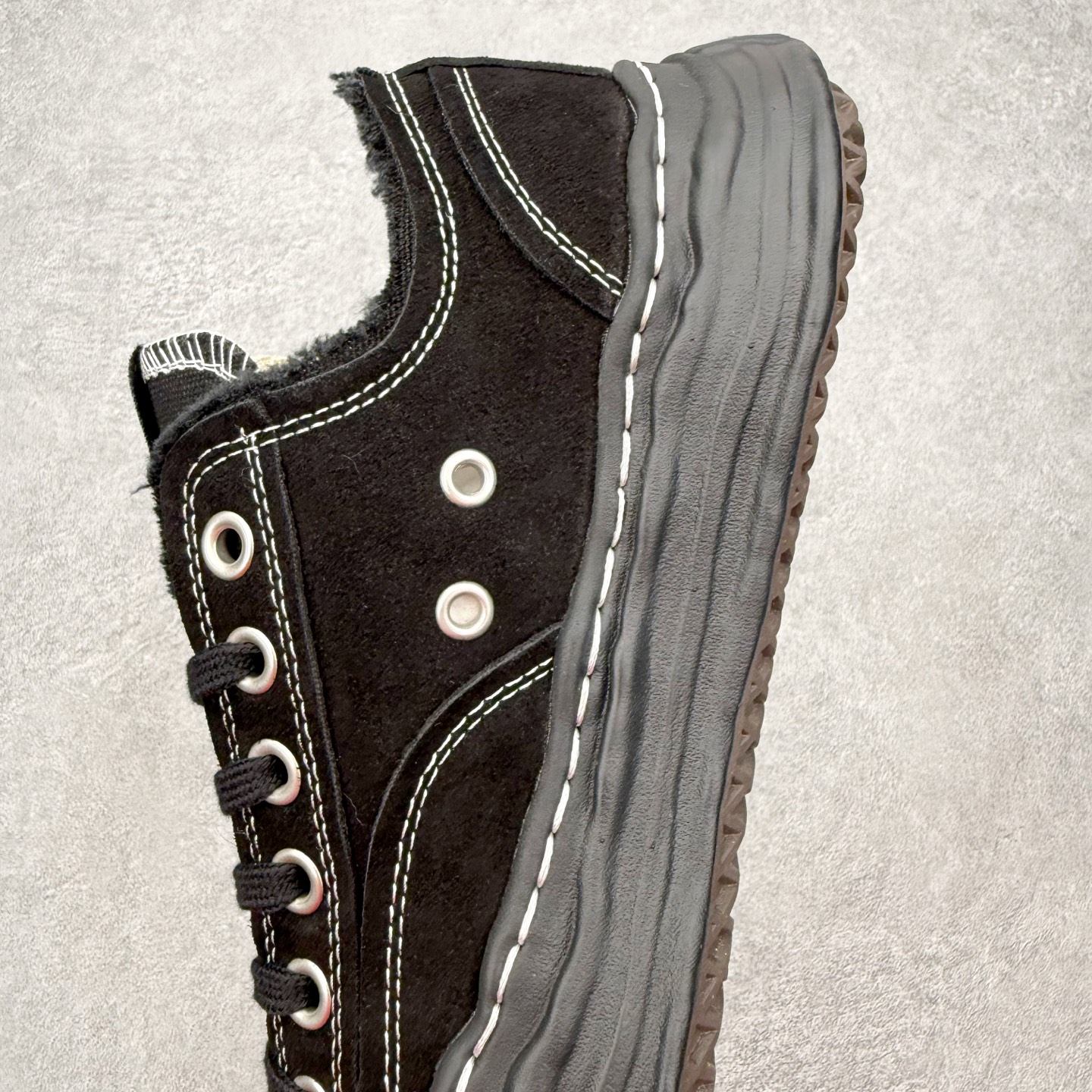 Maison Mihara Yasuhiro Hank Sneakers 三原康裕开口笑创新溶解风变形溶