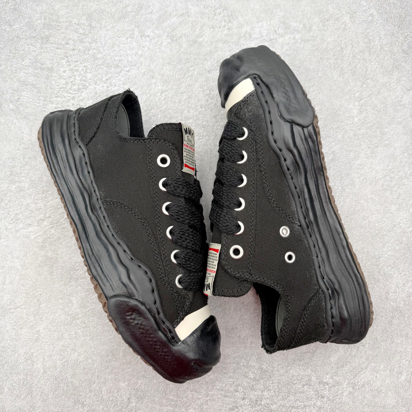 Maison Mihara Yasuhiro Hank Sneakers 三原康裕开口笑创新溶解风变形溶