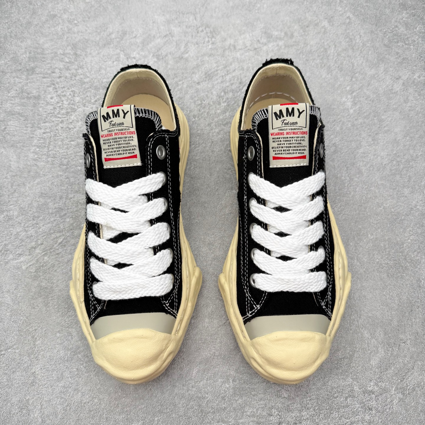 Maison Mihara Yasuhiro Hank Sneakers 三原康裕开口笑创新溶解风变形溶