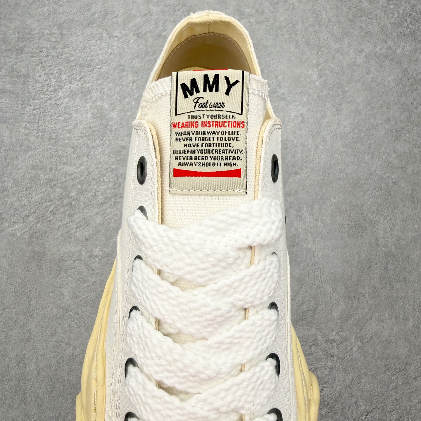 Maison Mihara Yasuhiro Hank Sneakers 三原康裕开口笑创新溶解风变形溶