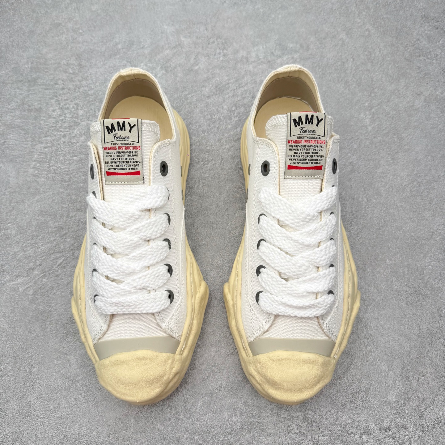 Maison Mihara Yasuhiro Hank Sneakers 三原康裕开口笑创新溶解风变形溶