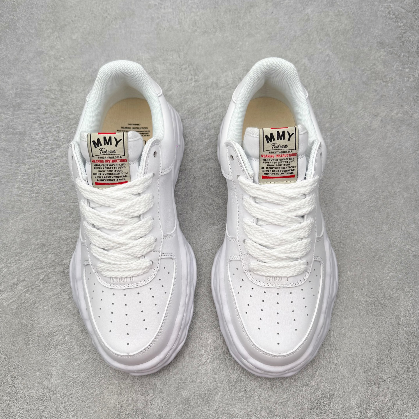 Maison Mihara Yasuhiro Wayne Sneakers 三原康裕空军创新溶解风变形溶