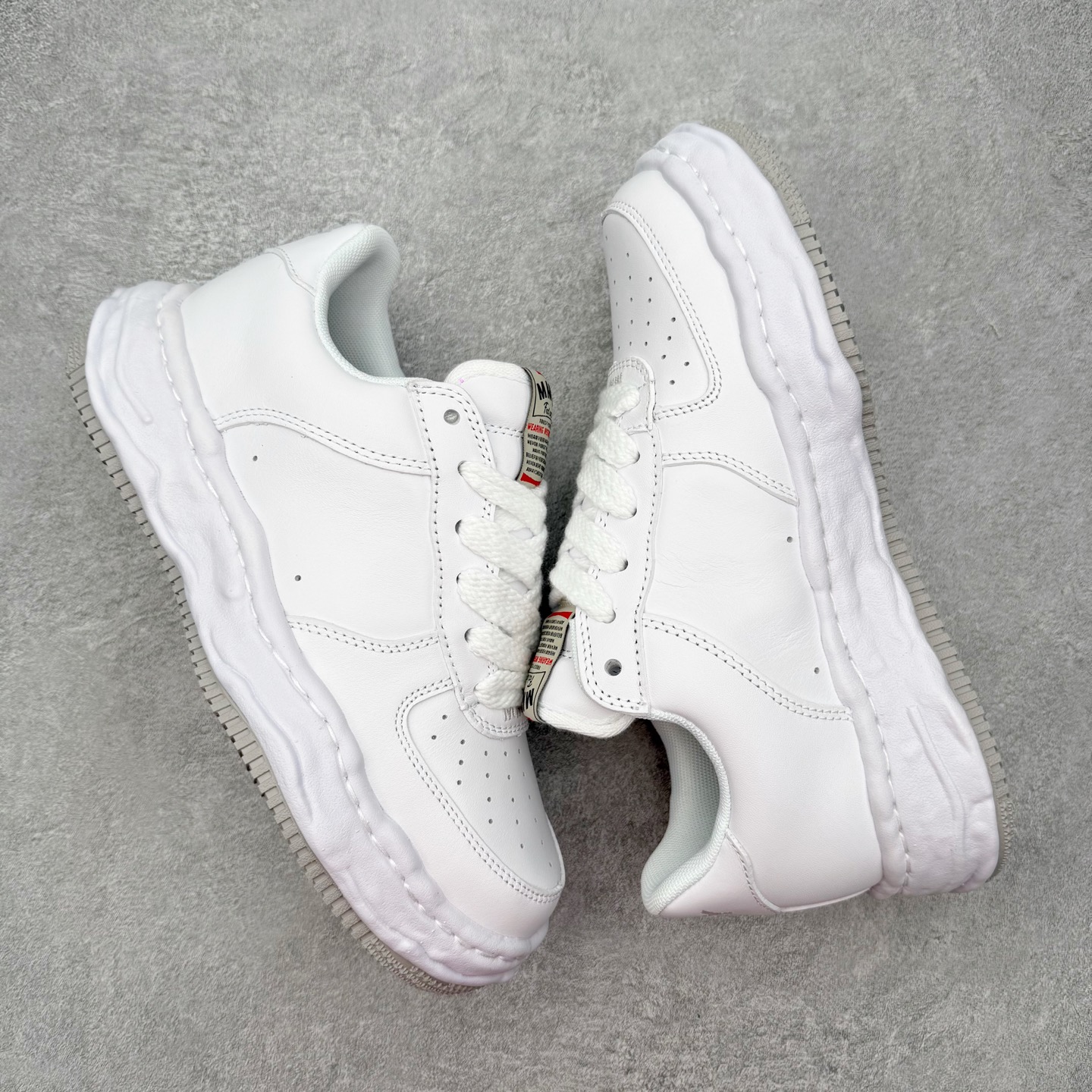 Maison Mihara Yasuhiro Wayne Sneakers 三原康裕空军创新溶解风变形溶