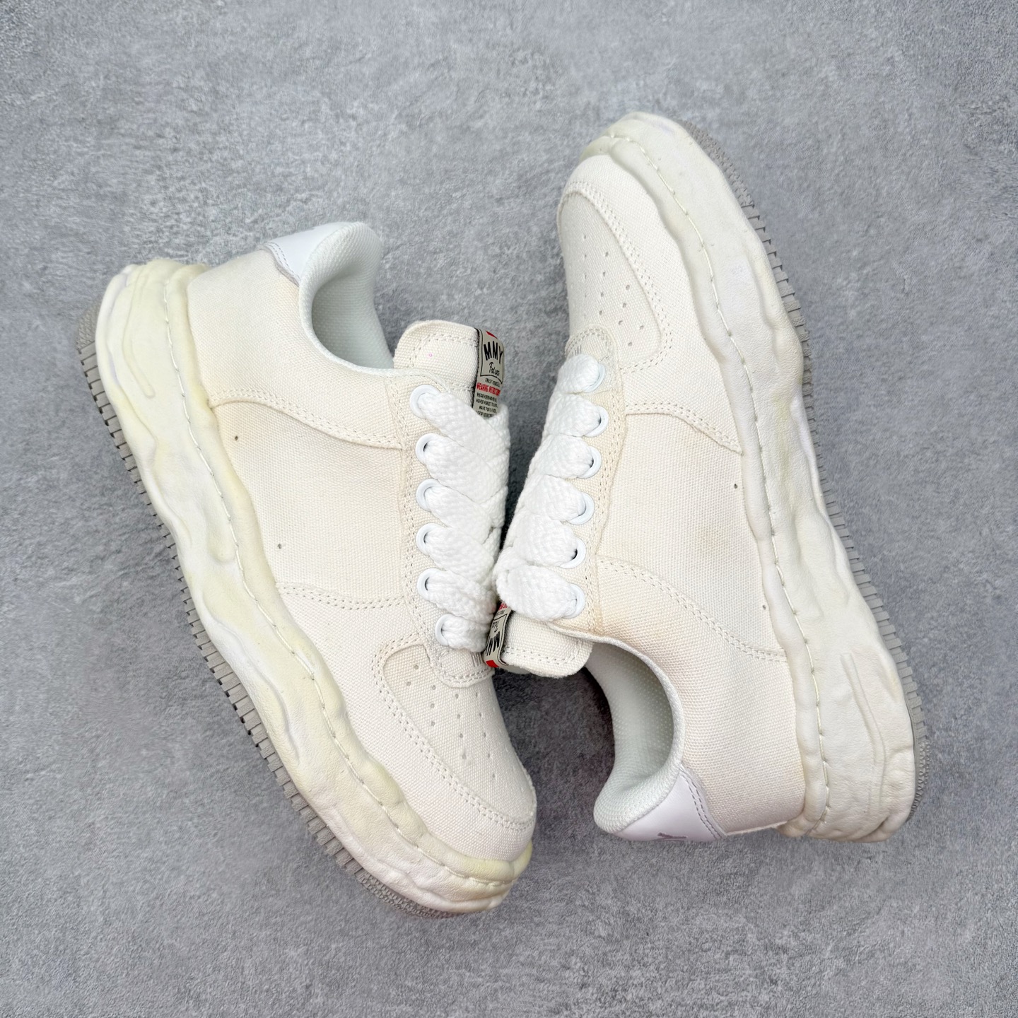 Maison Mihara Yasuhiro Wayne Sneakers 三原康裕空军创新溶解风变形溶