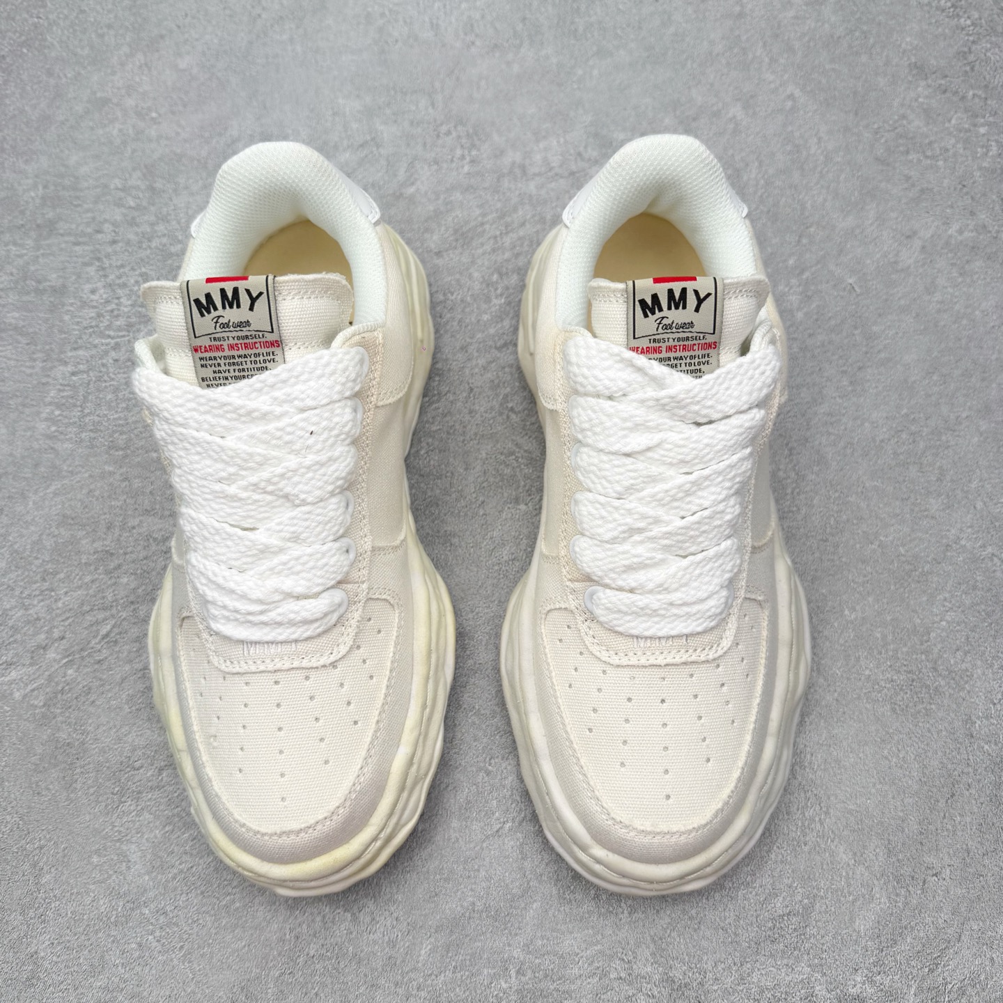 Maison Mihara Yasuhiro Wayne Sneakers 三原康裕空军创新溶解风变形溶