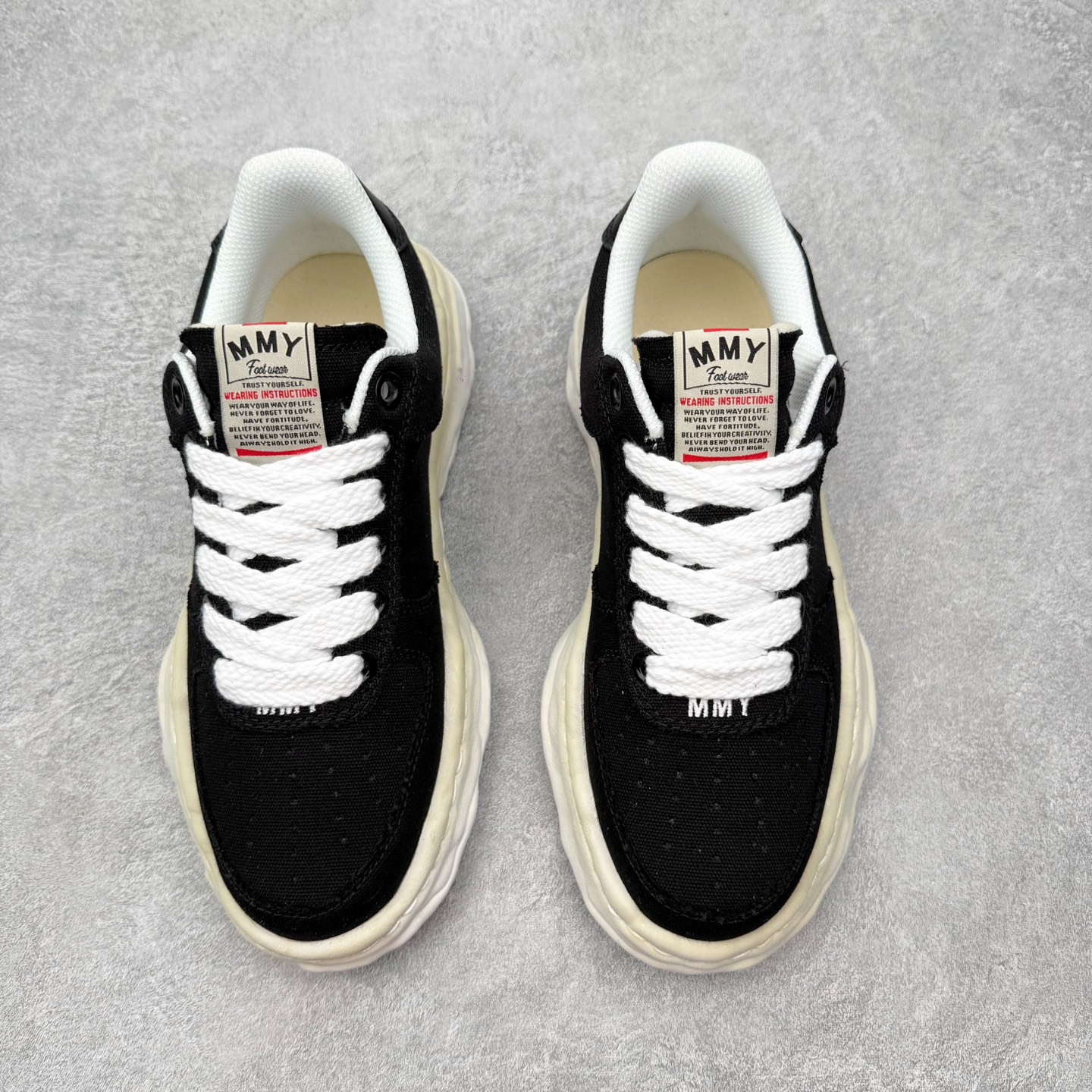 Maison Mihara Yasuhiro Wayne Sneakers 三原康裕空军创新溶解风变形溶