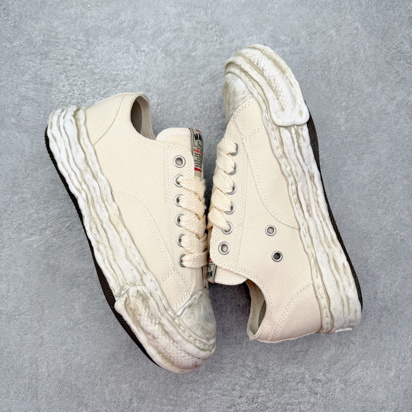 Maison Mihara Yasuhiro OG Sole Sneakers 三原康裕创新溶解风变形溶
