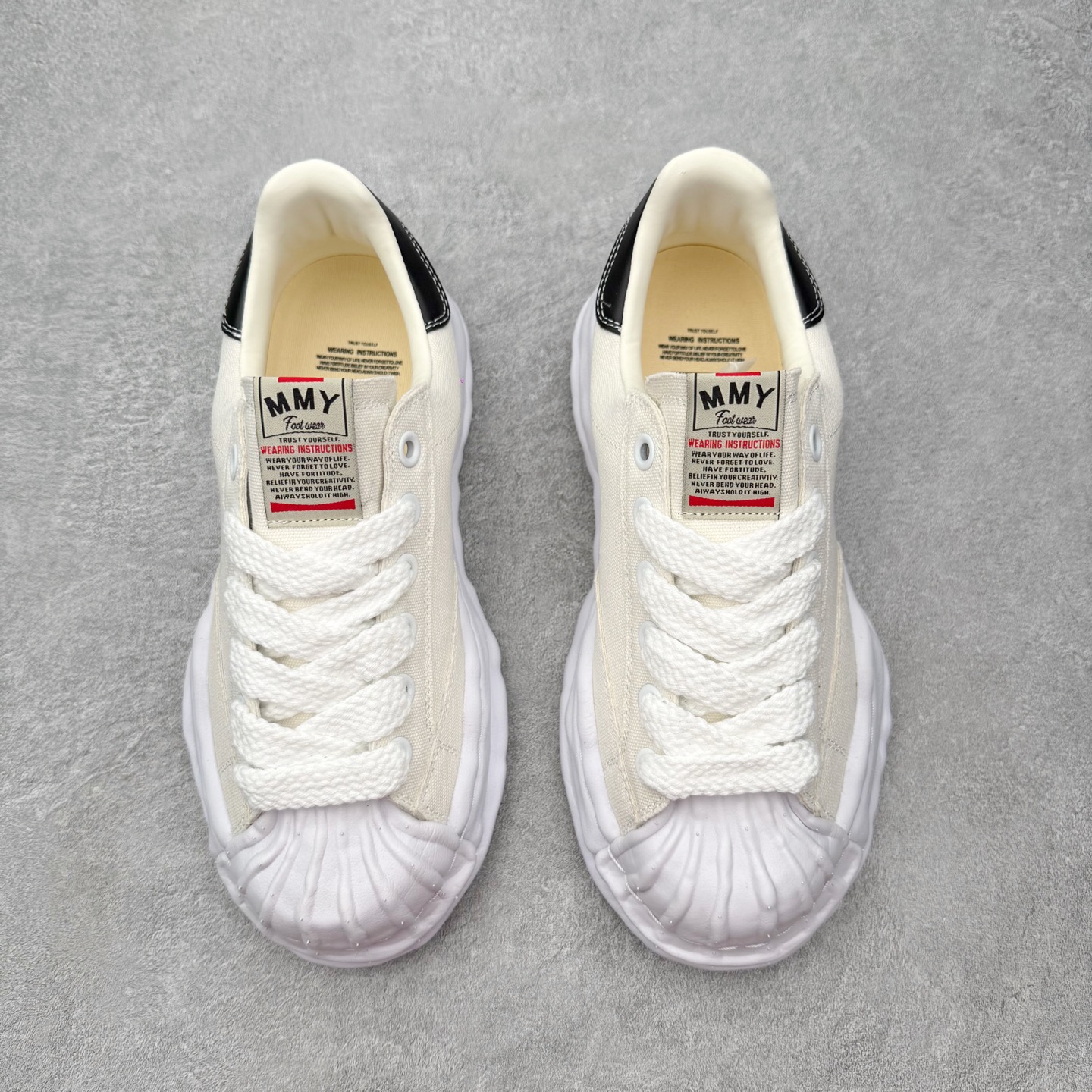 Maison Mihara Yasuhiro Blakey Sneakers 三原康裕贝壳头创新溶解风变